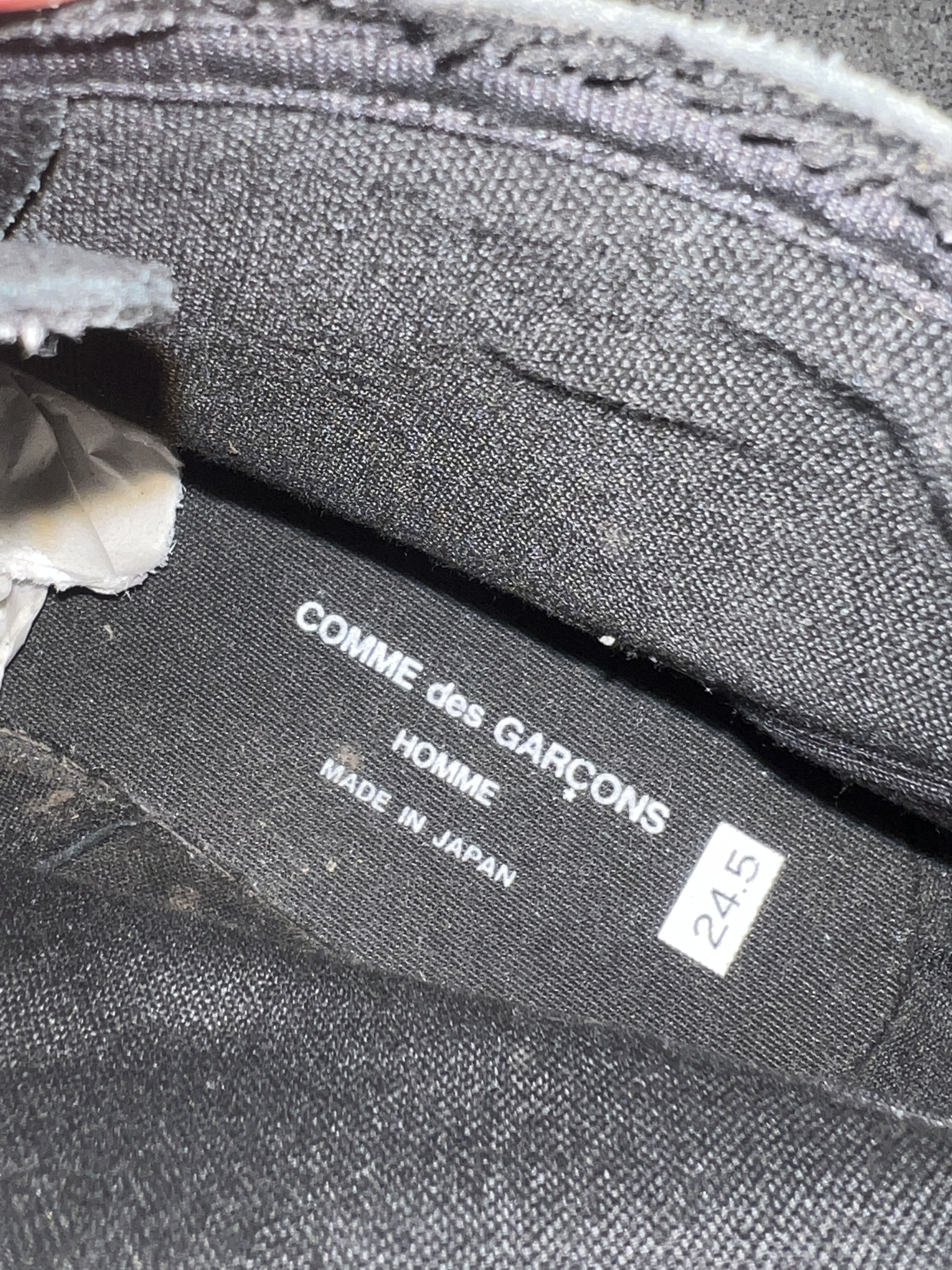 Comme des Garcons Comme des Garçons Homme Suede Chukka Boots Black 24.5cm Size US 8.5 / IT 38.5 - 7 Thumbnail