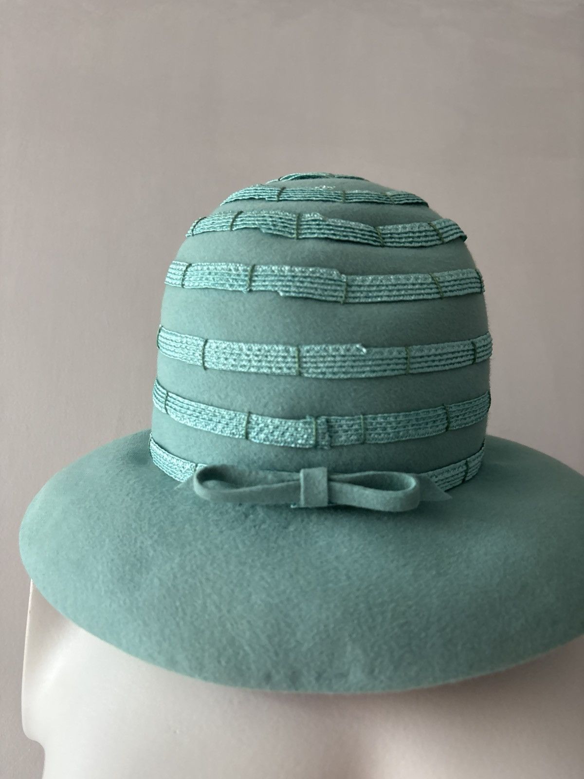 Vintage 1950s Edna Wallace Paris Inspired Frenchie Hat Size ONE SIZE - 14 Thumbnail