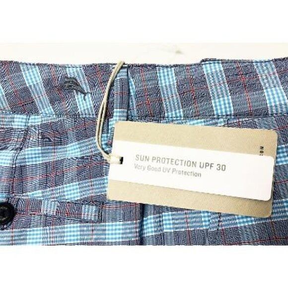 Tommy Bahama Tommy Bahama Mens Blue Checked Pockets Lightweight Long Golf Size US 28 / EU 44 - 7 Thumbnail