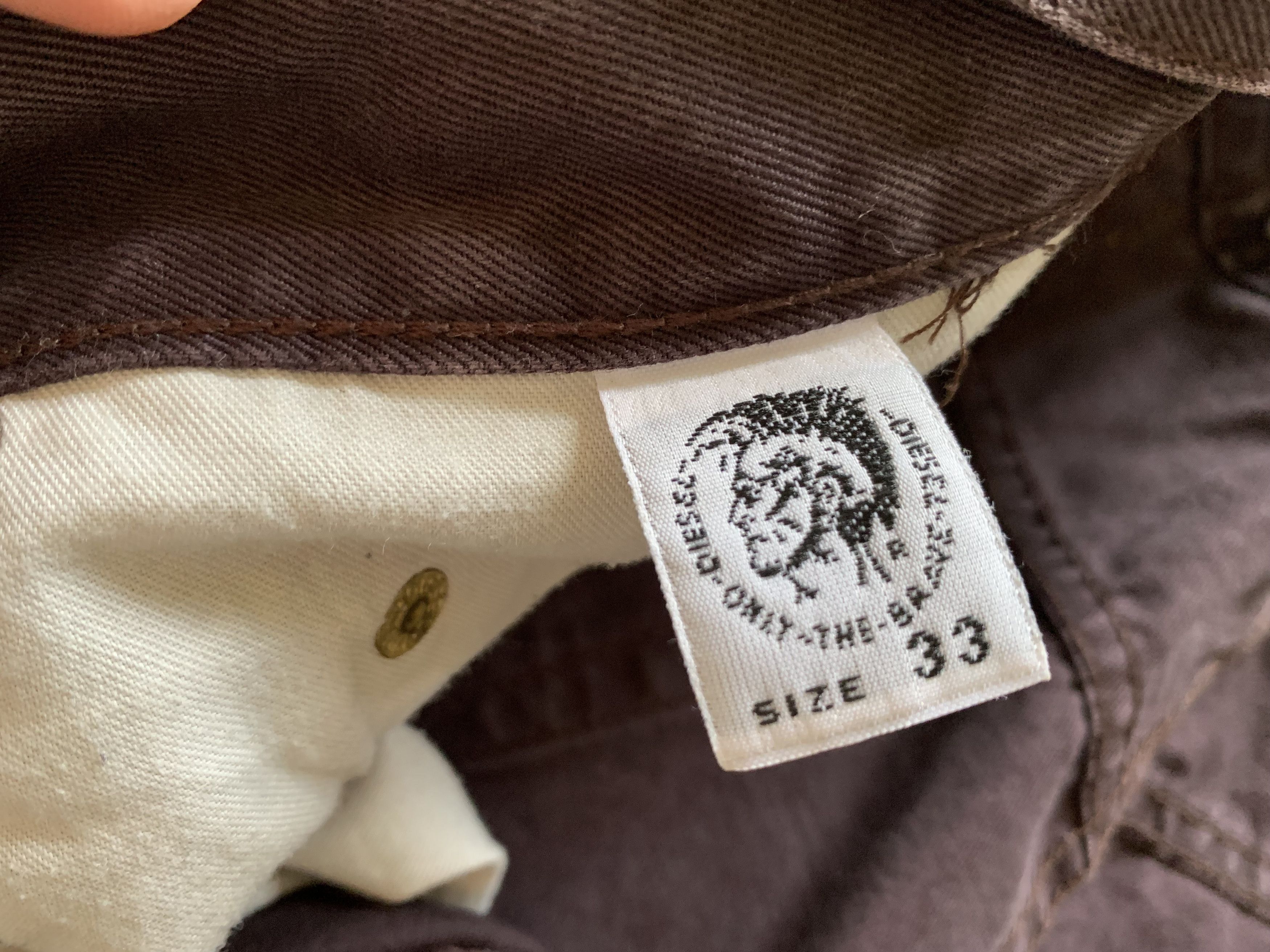 Diesel × Vintage Diesel Vintage Basic Jeans Size US 33 - 10 Thumbnail