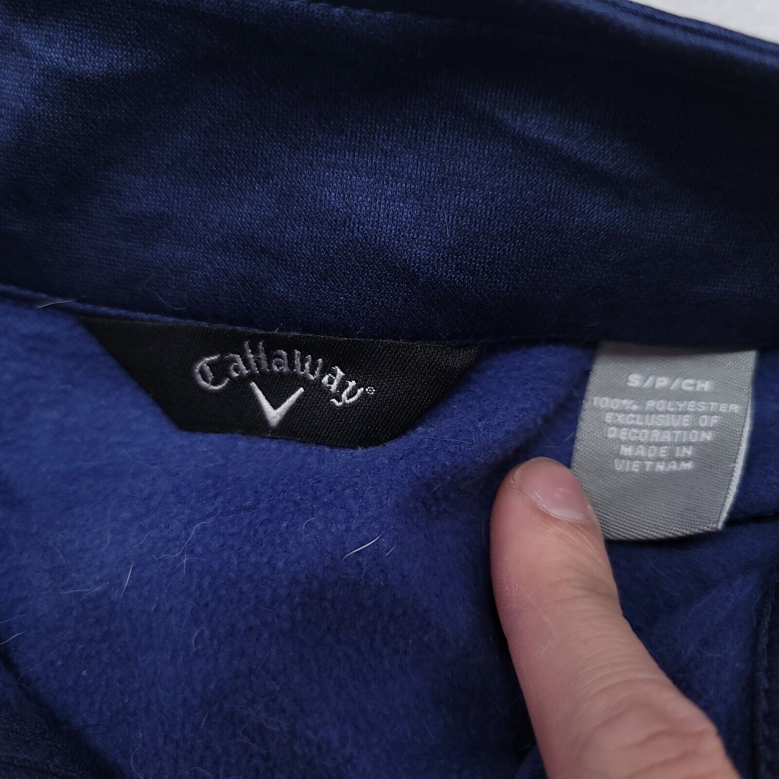 Callaway Callaway Sleeve Zip Neck Sweatshirt Mens Size Small S Blue Size US S / EU 44-46 / 1 - 3 Thumbnail