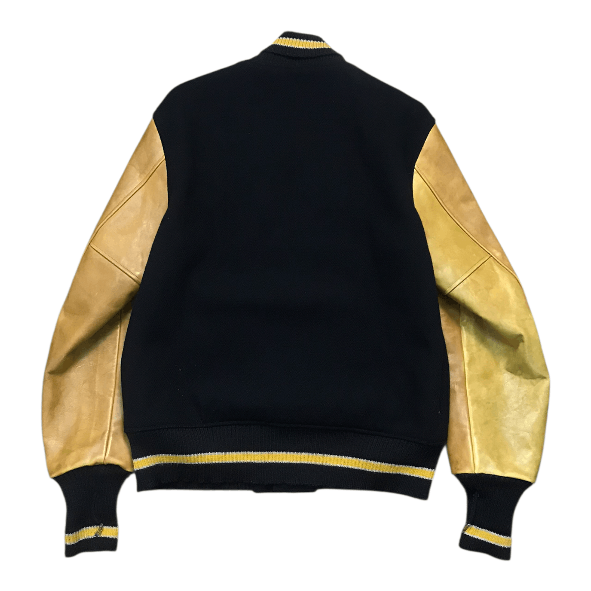 Beams Plus Beam Wool Sleeve Leather Varsity Jacket Size US M / EU 48-50 / 2 - 8 Thumbnail