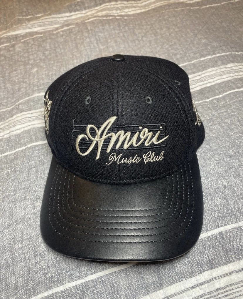 Amiri NEW Amiri Hollywood Music Club Blend Adjustable Baseball Hat Size ONE SIZE - 4 Thumbnail