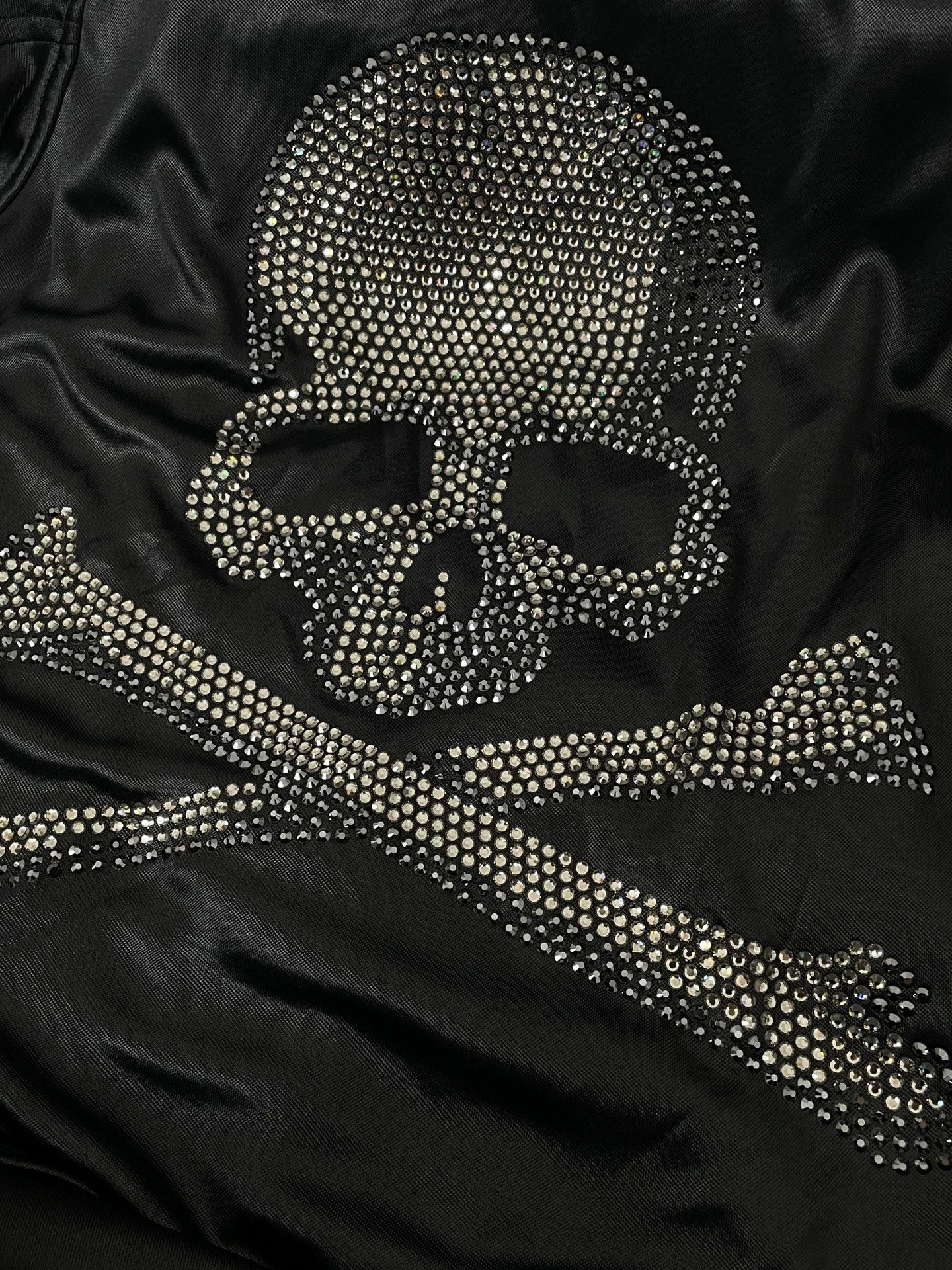 Mastermind Japan Mastermind JAPAN Silk Jacket Back Rhinestone Skull Logo M Size US M / EU 48-50 / 2 - 3 Thumbnail