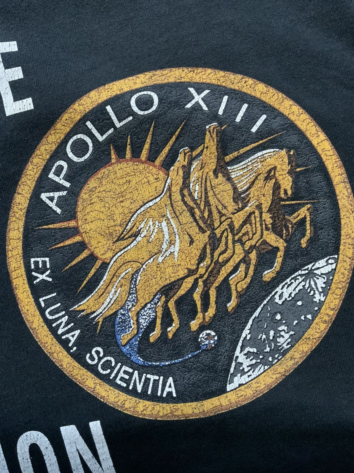 Vintage Smithsonian Museum Apollo XIII Failure Option T-Shirt Size US M / EU 48-50 / 2 - 6 Thumbnail