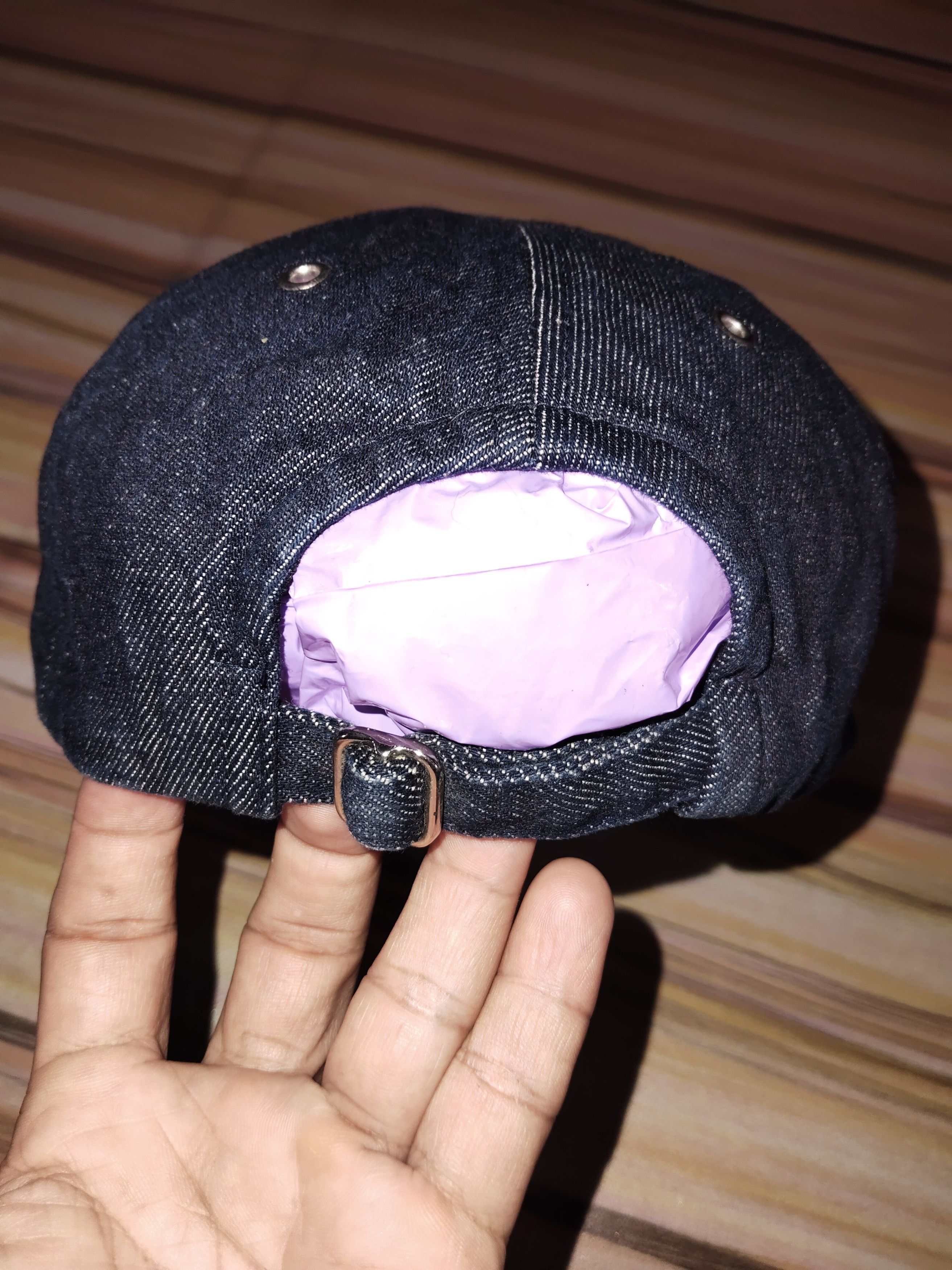 A.P.C. A.P.C RUE MADAME PARIS Denim Cap Size ONE SIZE - 4 Thumbnail