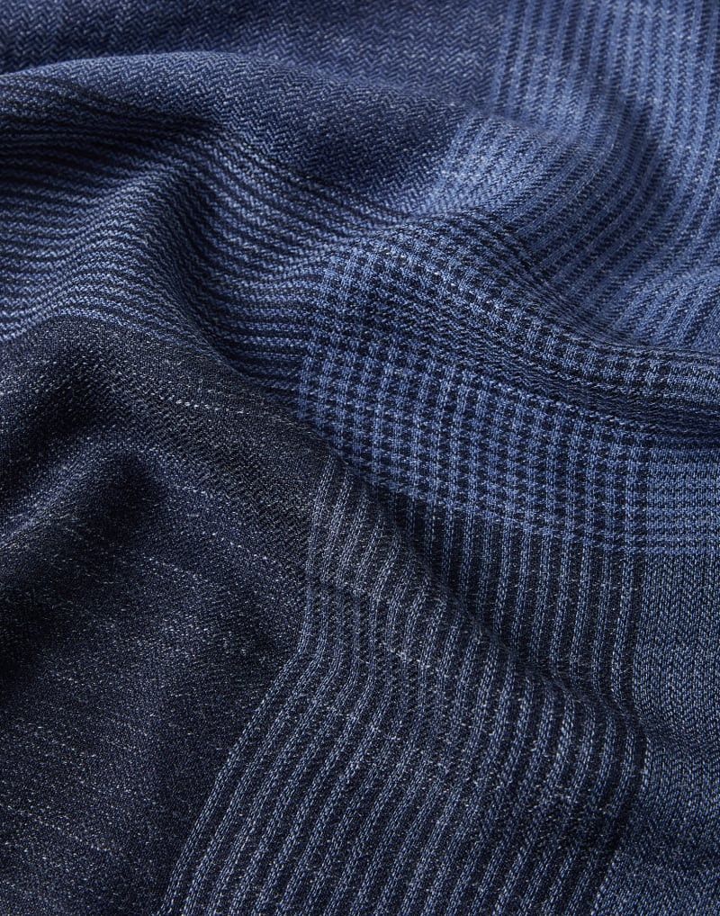 Brunello Cucinelli o1la1rc1a0425 Size: OS/Scarf in Denim Size ONE SIZE - 2 Thumbnail