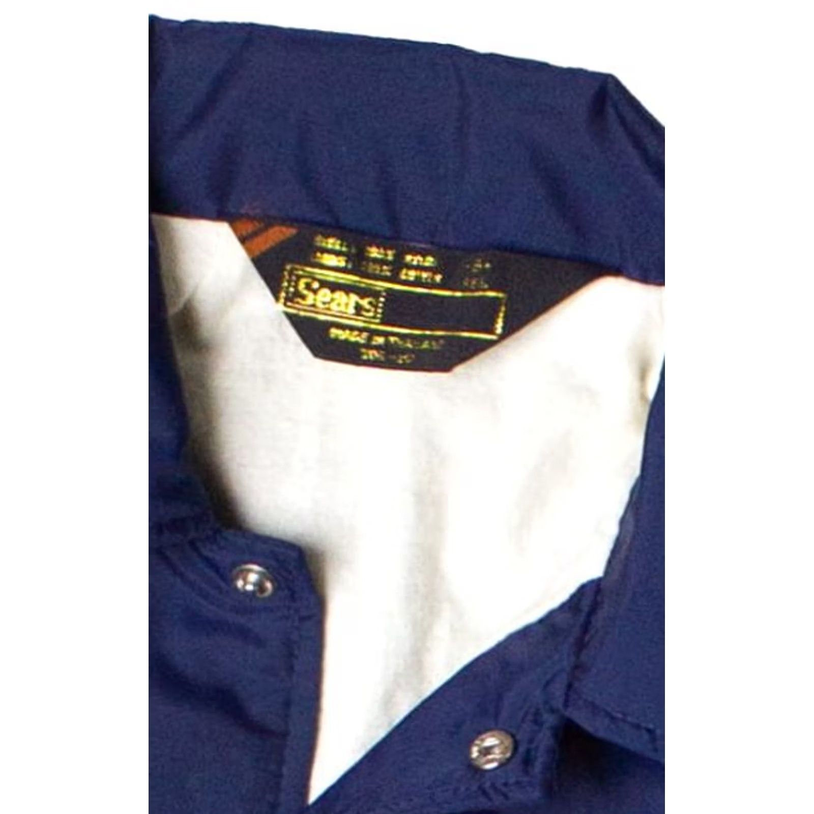 Sears VINTAGE Sears Navy Jacket Small Blue Lightweight 1980s Size US S / EU 44-46 / 1 - 2 Thumbnail