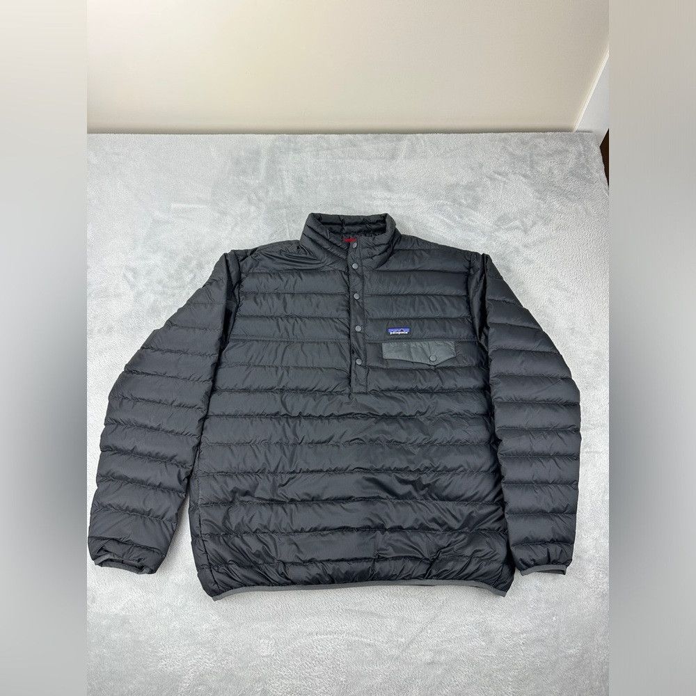 Patagonia mens down snap top t quarter jacket