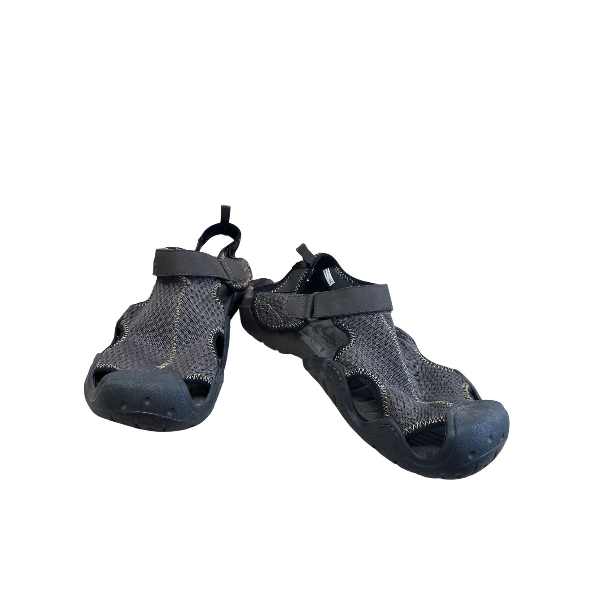 Crocs Crocs Mens Brown Swiftwater Sandals Shoes Size 12 SKU 8534 Size US 12 / EU 45 - 1 Thumbnail