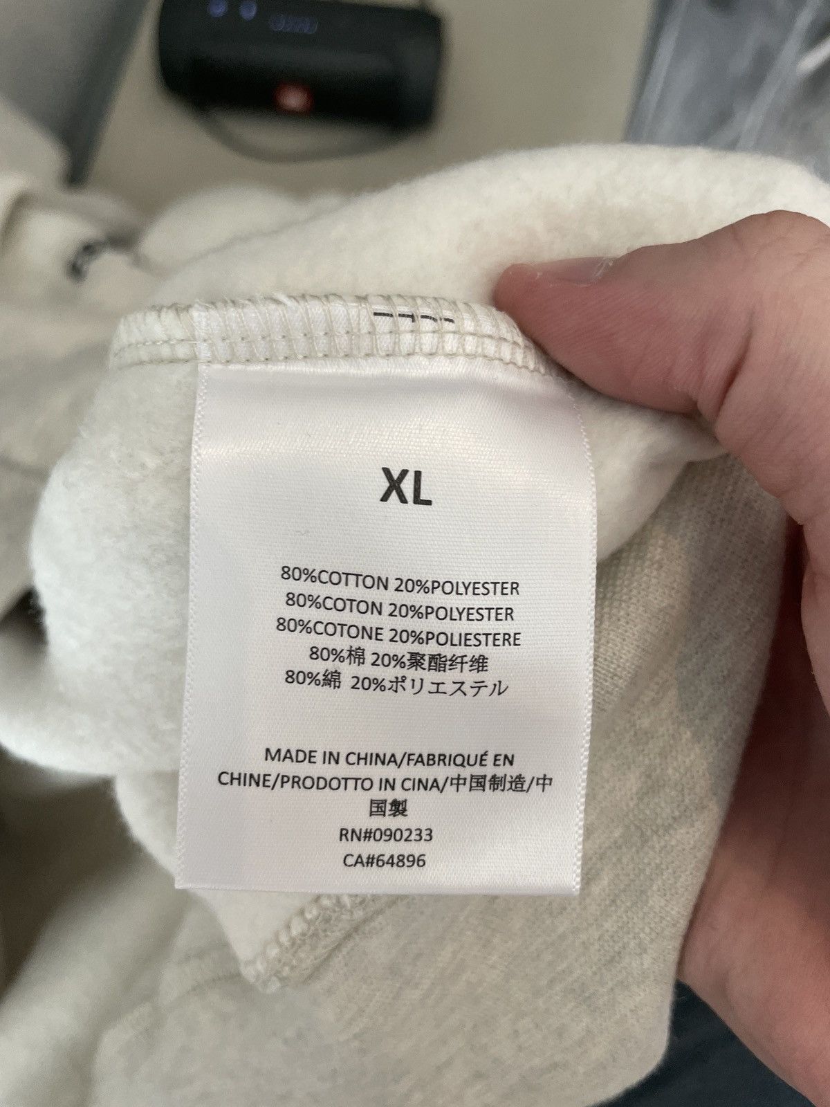 Essentials × Fear of God Fear of God Essentials Oatmeal Hoodie XL Size US XL / EU 56 / 4 - 6 Thumbnail