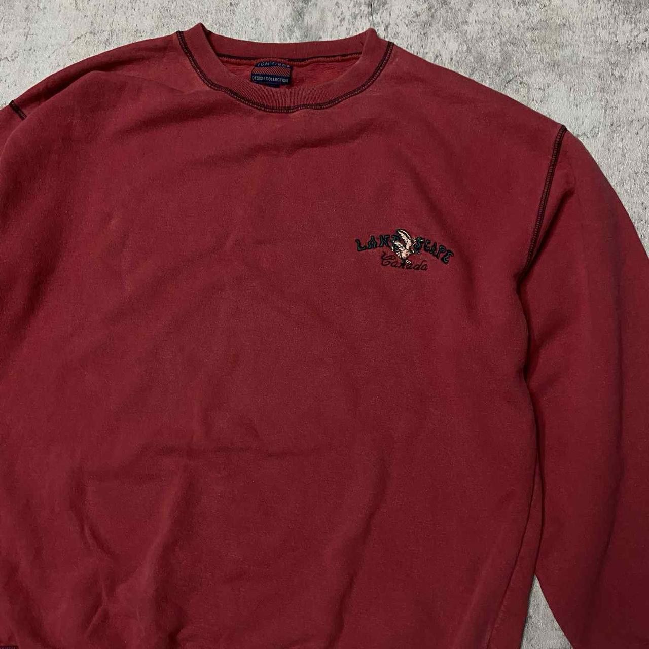 Russell Athletic Burgundy vintage Russell Athletic crewneck sweatshirt Size US L / EU 52-54 / 3 - 2 Thumbnail