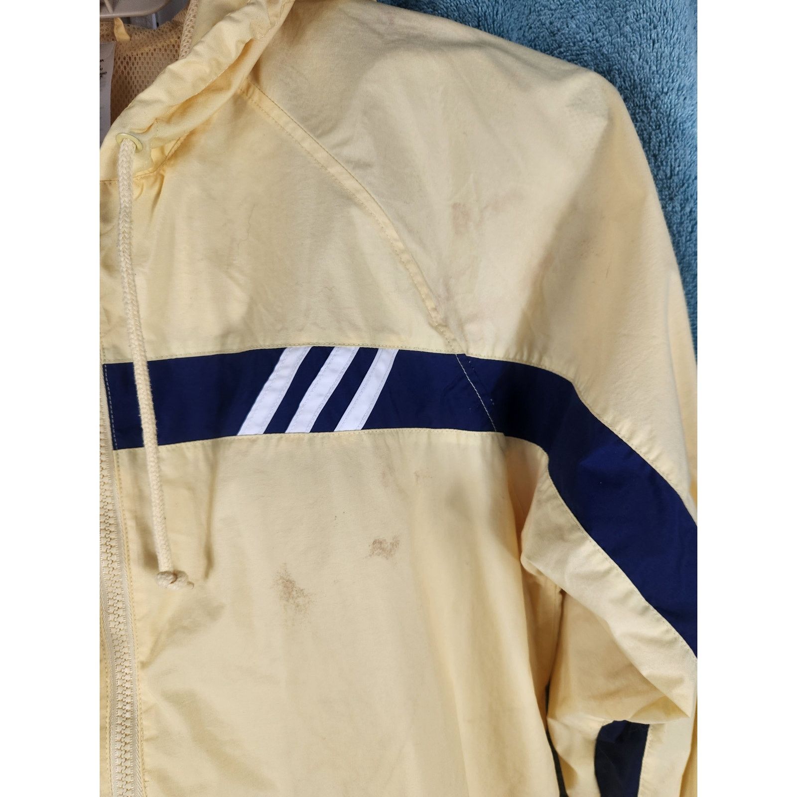 Adidas Vintage Y2K Adidas Hooded Windbreaker Women's large Size L / US 10 / IT 46 - 7 Thumbnail