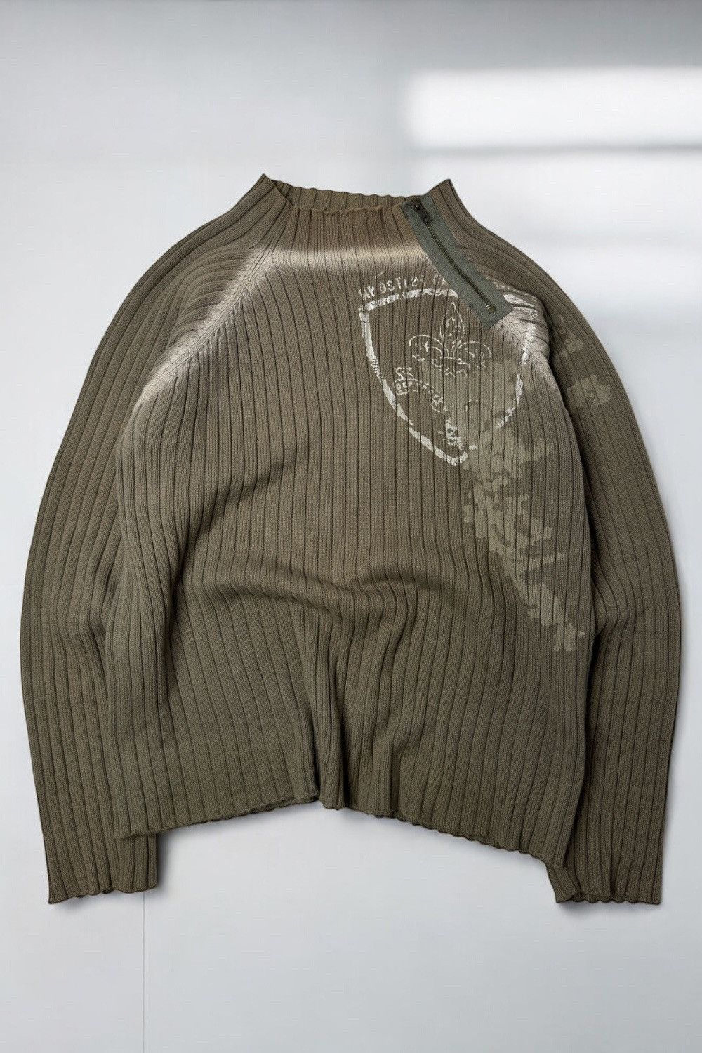 Vintage Vintage avant garde ribbed knit japanese swag if6was9 l.g.b Size US L / EU 52-54 / 3 - 1 Thumbnail