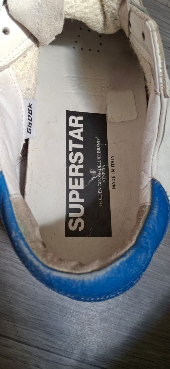 Golden Goose Golden Goose Superstar Distressed Low Top Sneakers Sz 41 Size US 8 / EU 41 - 9 Thumbnail