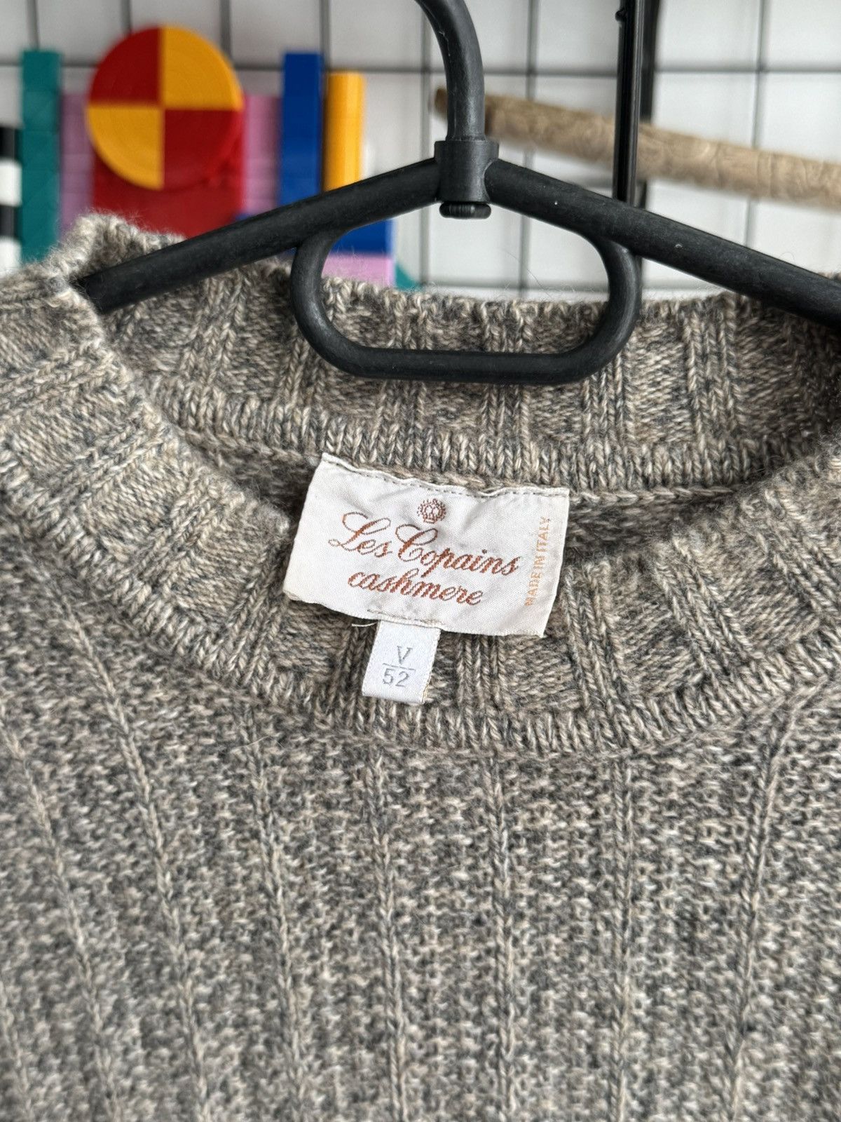 Les Copains Vintage Les Copains 100% Cashmere Sweater 52/Large Size US L / EU 52-54 / 3 - 6 Thumbnail