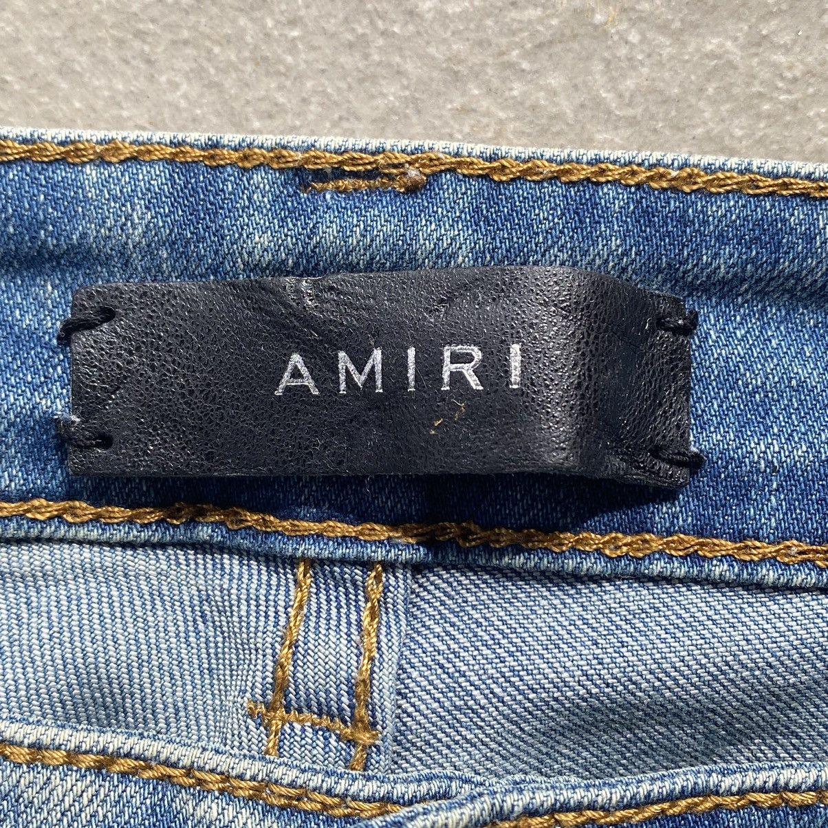 Designer Designer distressed denim boro patches skinny Size US 32 / EU 48 - 6 Thumbnail