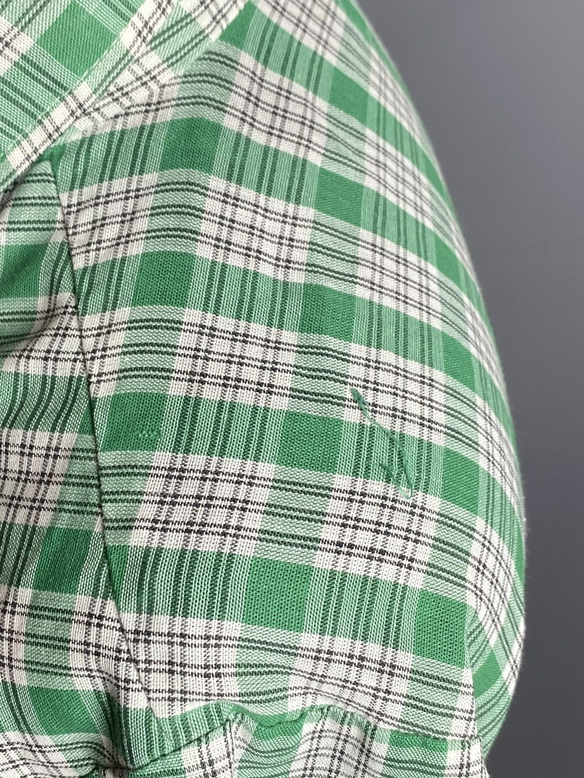 Wrangler VTG 70s Wrangler Snap Western Plaid Short Sleeve Shirt sz 20 Size S / US 4 / IT 40 - 14 Thumbnail