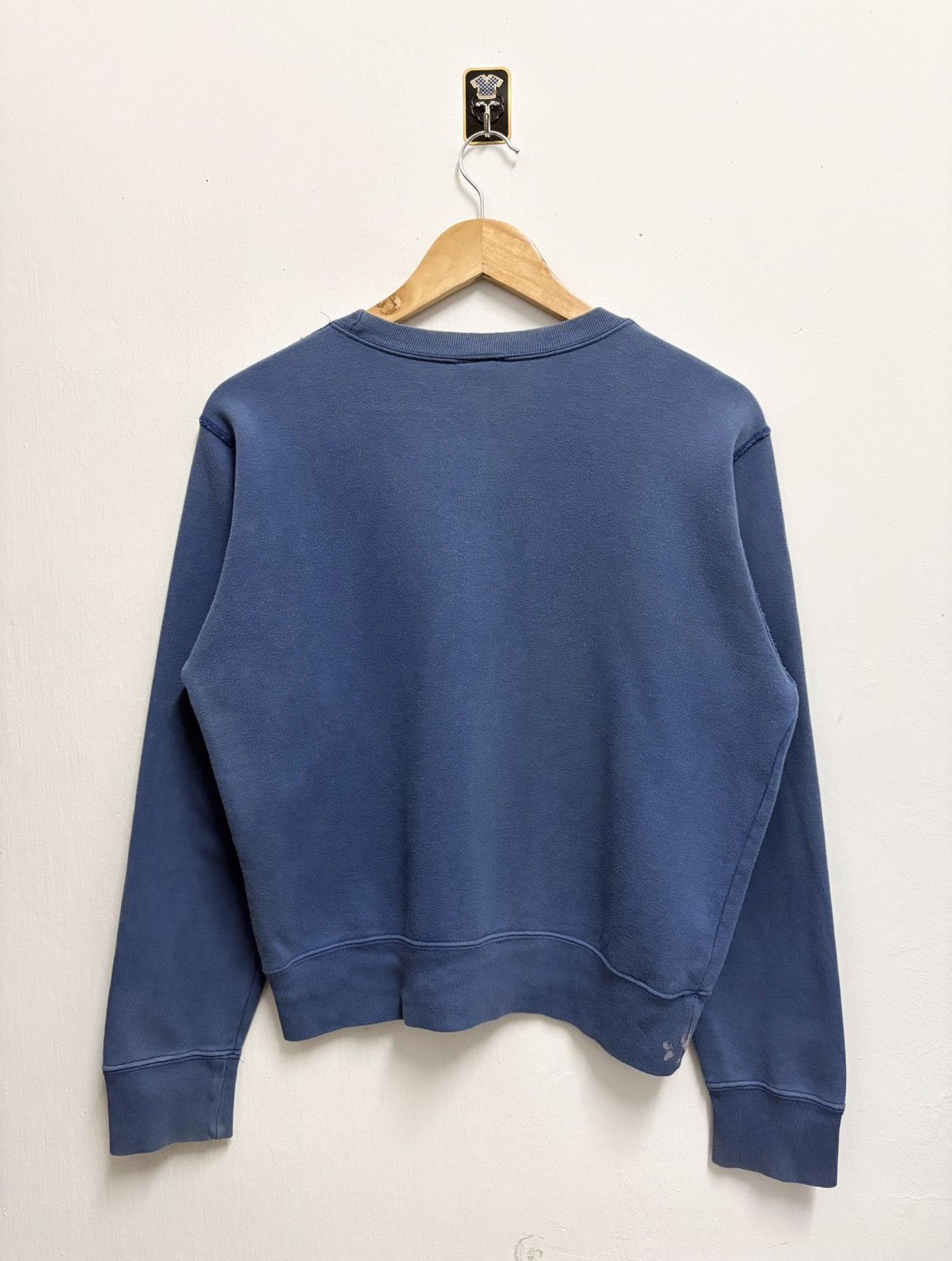 Hysteric Glamour Vtg 90's Hysteric Glamour " Trust me Sucker " Blue Crewneck Size M / US 6-8 / IT 42-44 - 2 Thumbnail