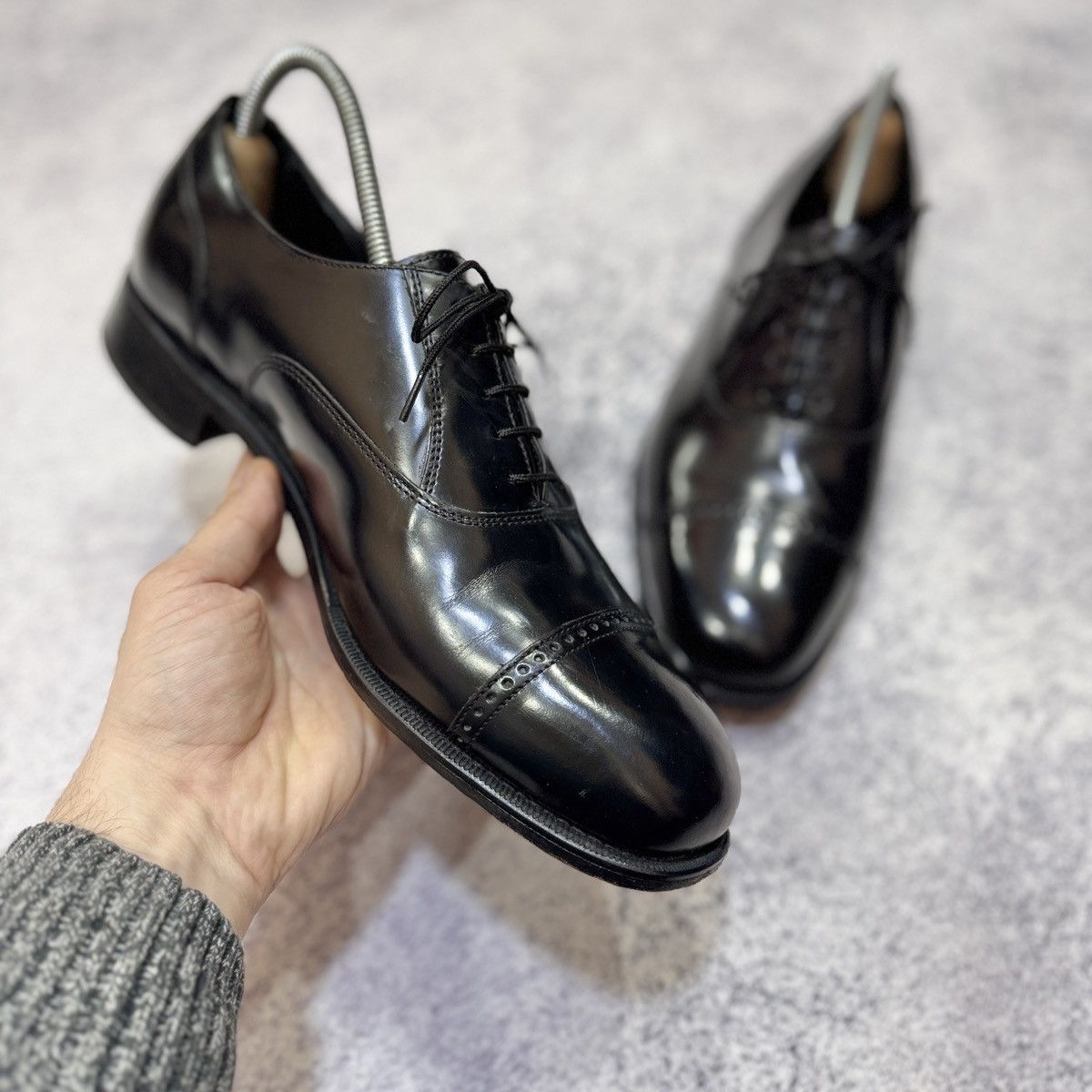 Florsheim Florsheim Lexington Cap Toe Oxfords US12D Size US 12 / EU 45 - 6 Thumbnail