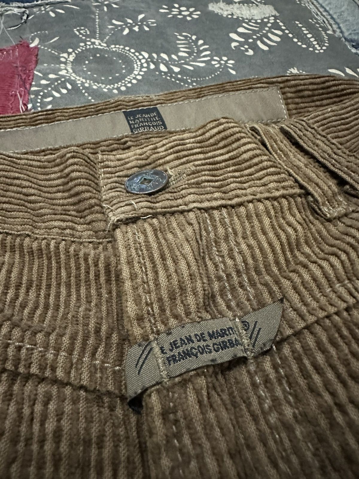 Marithe + Francois Girbaud MFG Nice Design Front Pocket Cargo pants Size US 31 - 5 Thumbnail