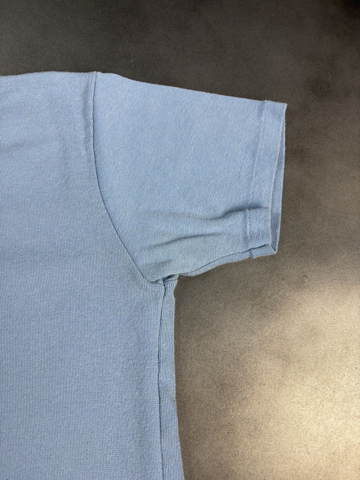 Vintage Vintage Blank T-Shirt 80s Workwear Surplus Stretch 50/50 Men Size US S / EU 44-46 / 1 - 7 Thumbnail