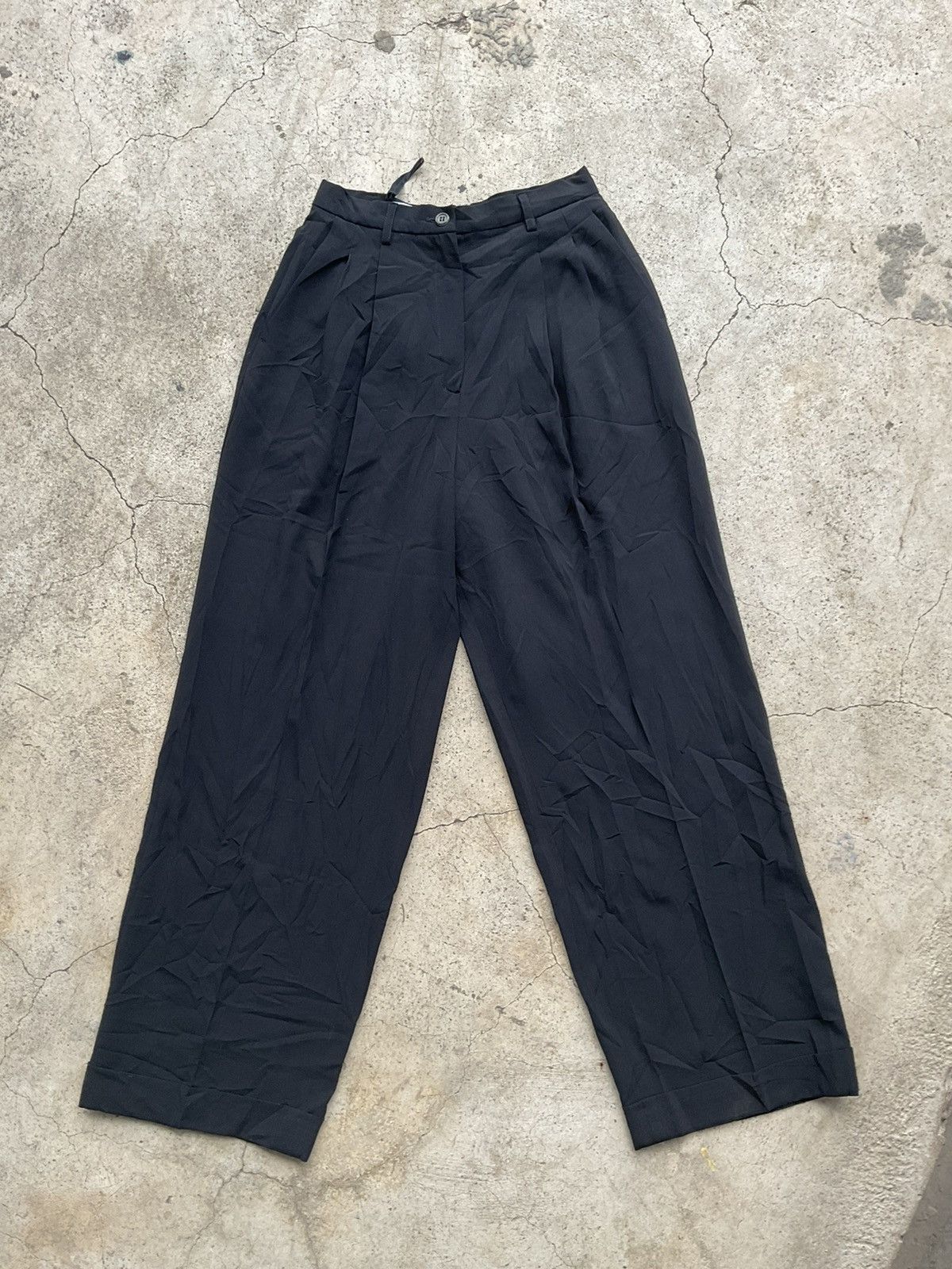 Jil Sander Jil sander pleated baggy Size 24" / US 00 / IT 34 - 1 Thumbnail