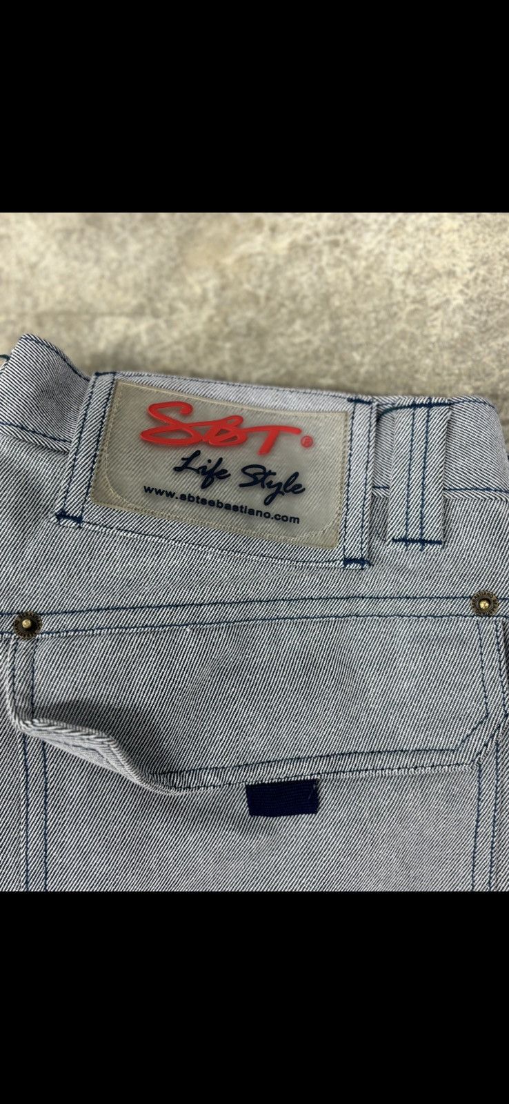 Vintage VINTAGE -SBT LIFESTYLE JEANS Size US 38 / EU 54 - 4 Thumbnail