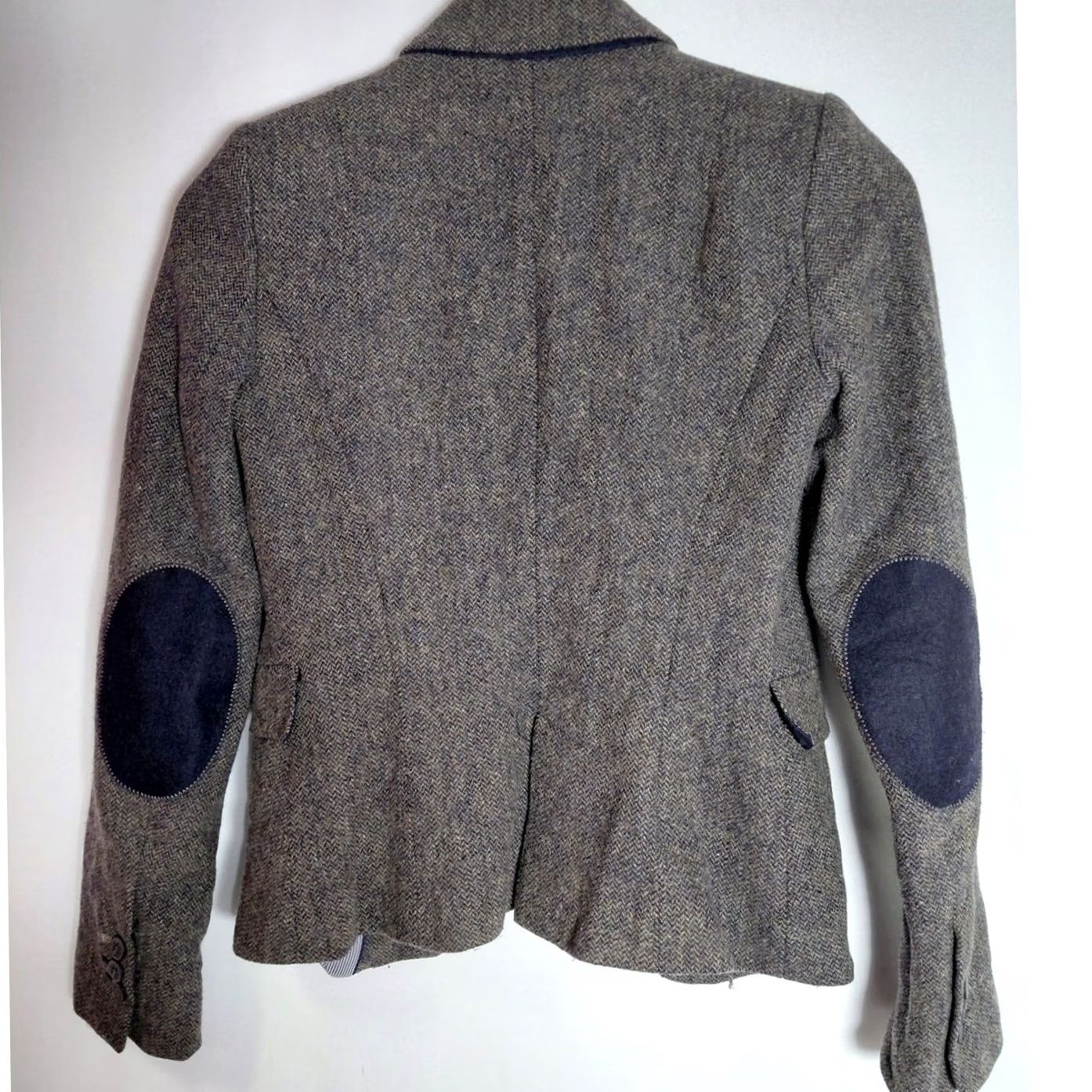 Zara ZARA BASIC Blazer Brown Solid Long Sleeve Women Size XS Size XS / US 0-2 / IT 36-38 - 2 Thumbnail
