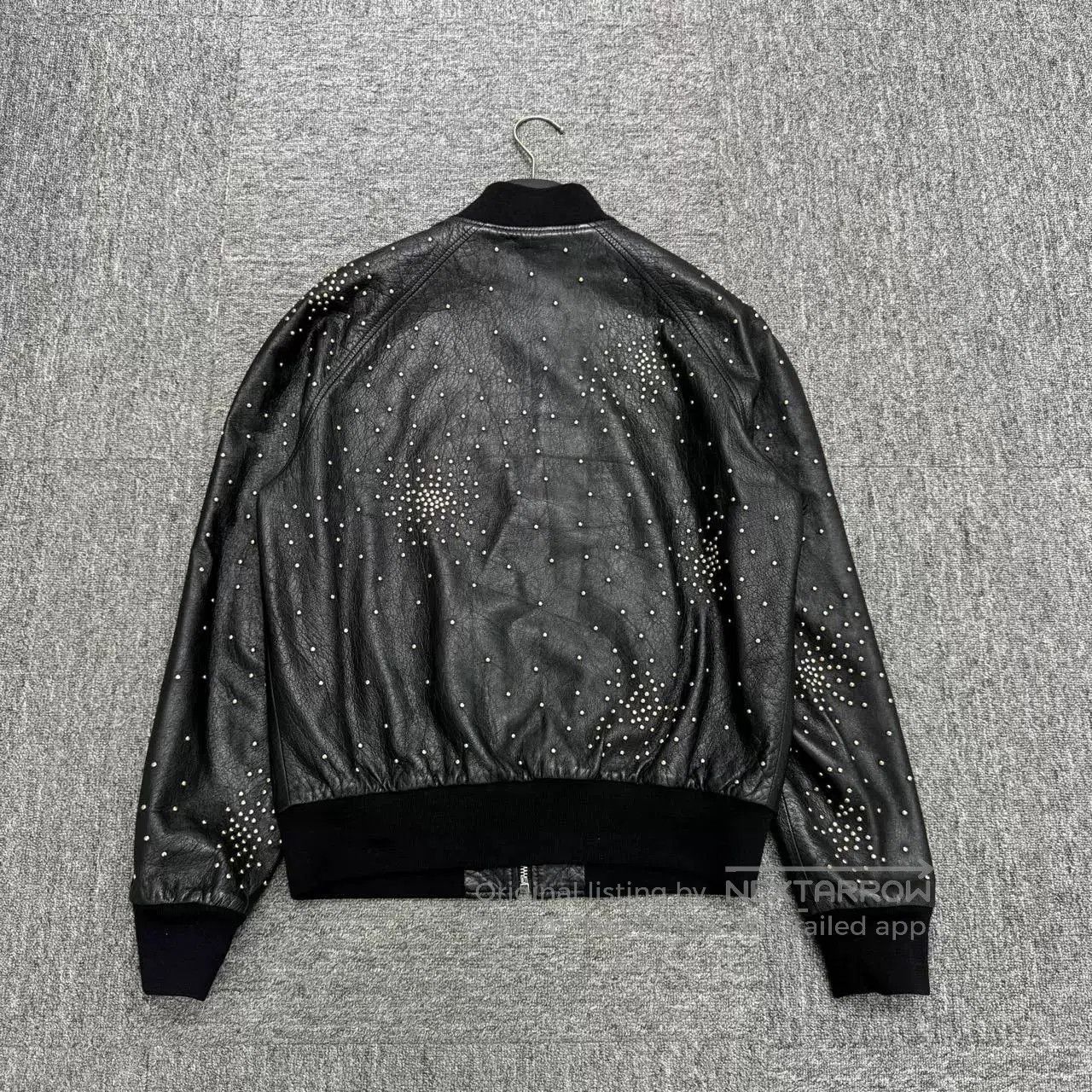 Saint Laurent Paris SLP Firework Rivet Leather Jacket. Size US M / EU 48-50 / 2 - 5 Thumbnail