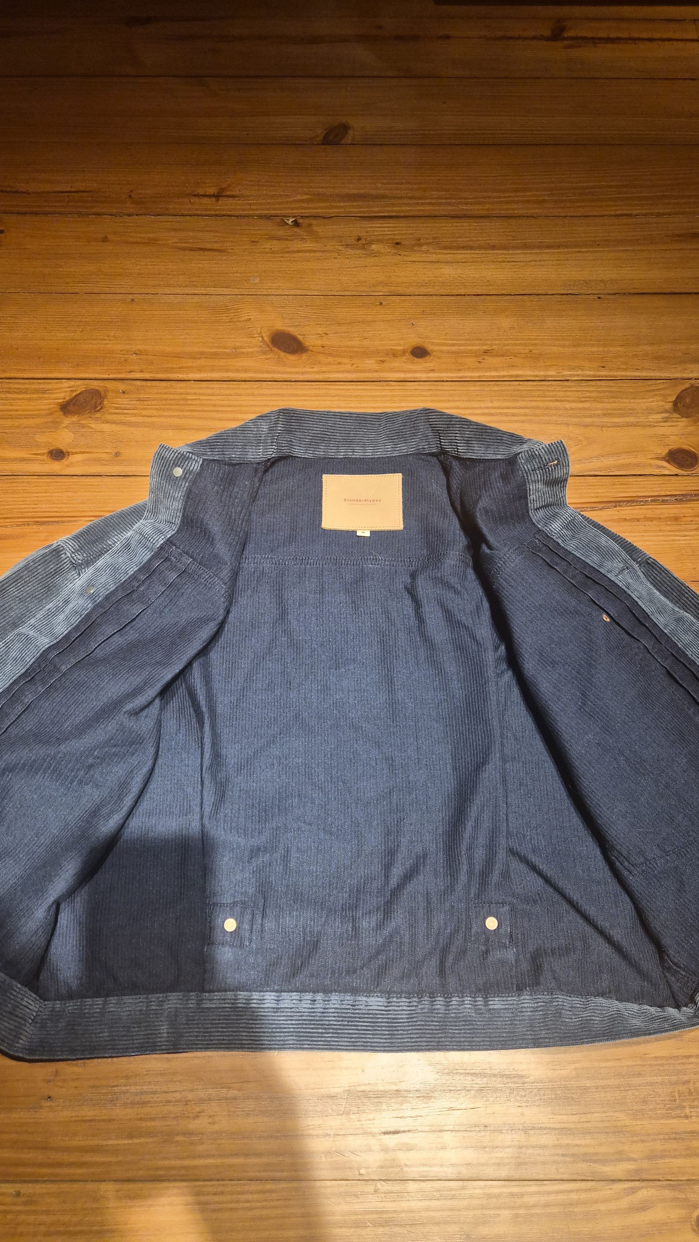 Other Type 1 jacket in faded blue cotton corduroy Size US M / EU 48-50 / 2 - 2 Thumbnail