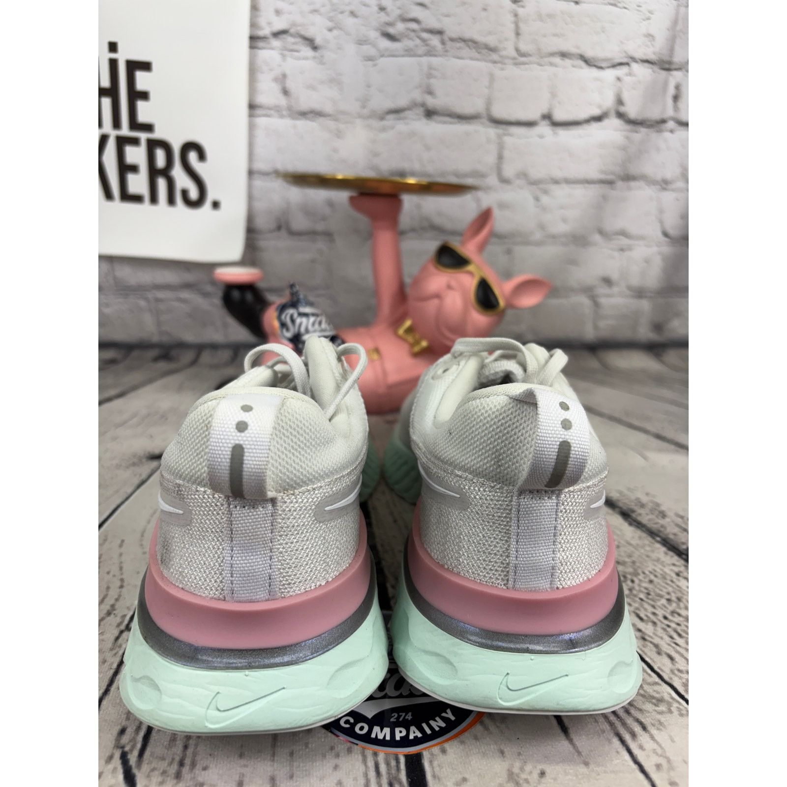 Nike Nike React Infinity Run Flyknit 2 Womens 9.5 Shoes WORN 1X Size US 9.5 / IT 39.5 - 4 Thumbnail
