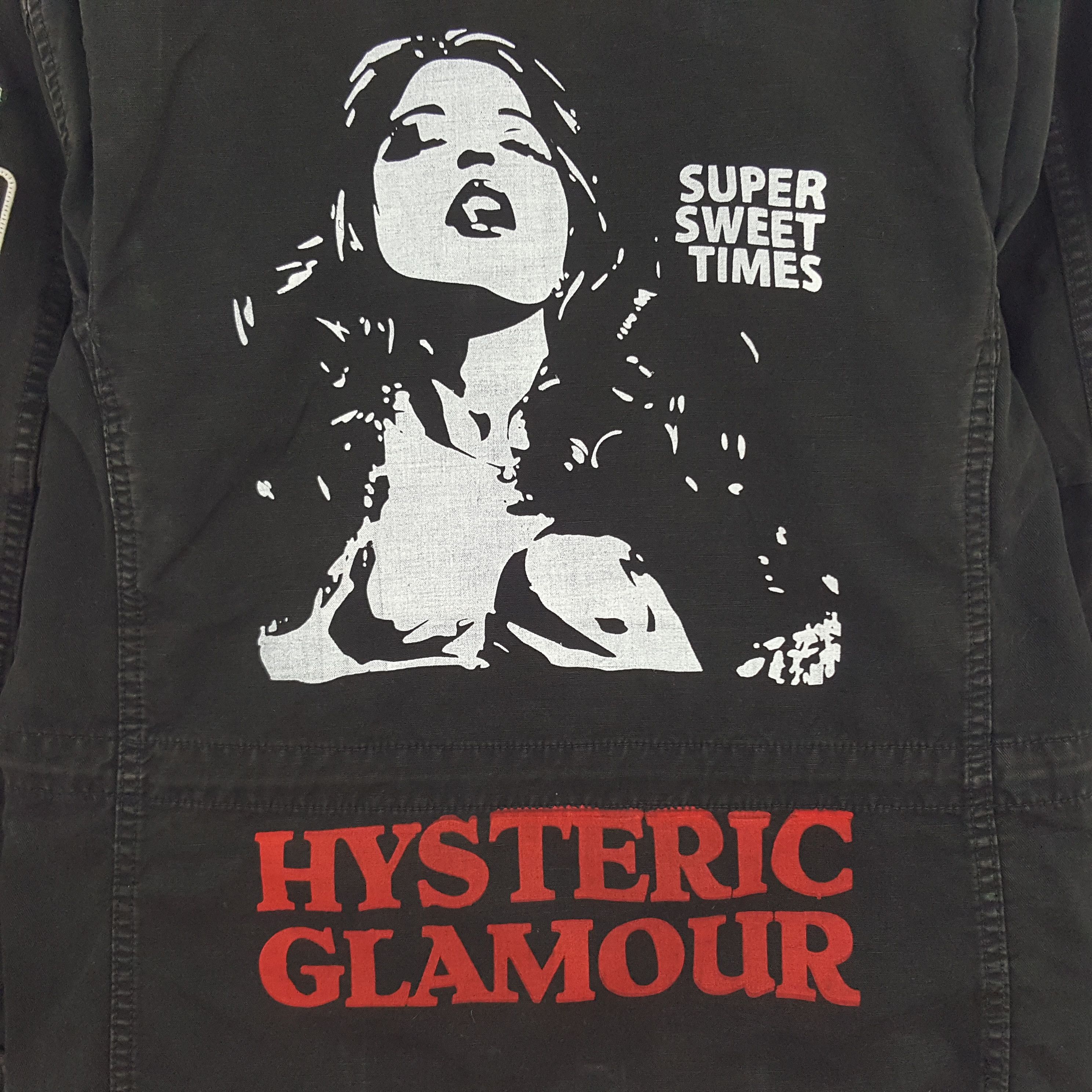 Hysteric Glamour × Japanese Brand × Vintage Vintage Hysteric Glamour Japan Custom Art Logo Dunk Jacket Size US S / EU 44-46 / 1 - 2 Thumbnail