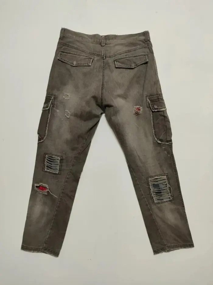 Japanese Brand Candy Stripper Japan Streetwear Distressed Pant Trouser Size US 32 / EU 48 - 2 Thumbnail