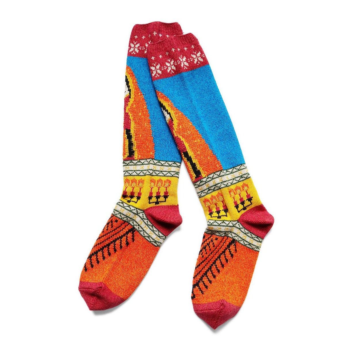 Kapital Kapital 96 Mary Pattern Socks (Short) Size ONE SIZE - 2 Thumbnail