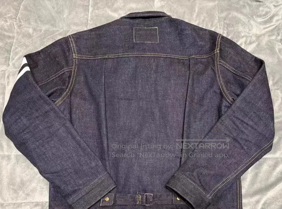 Momotaro Jeans MOMOTARO 1105SP Raw Denim Jacket. Size US XS / EU 42 / 0 - 7 Thumbnail