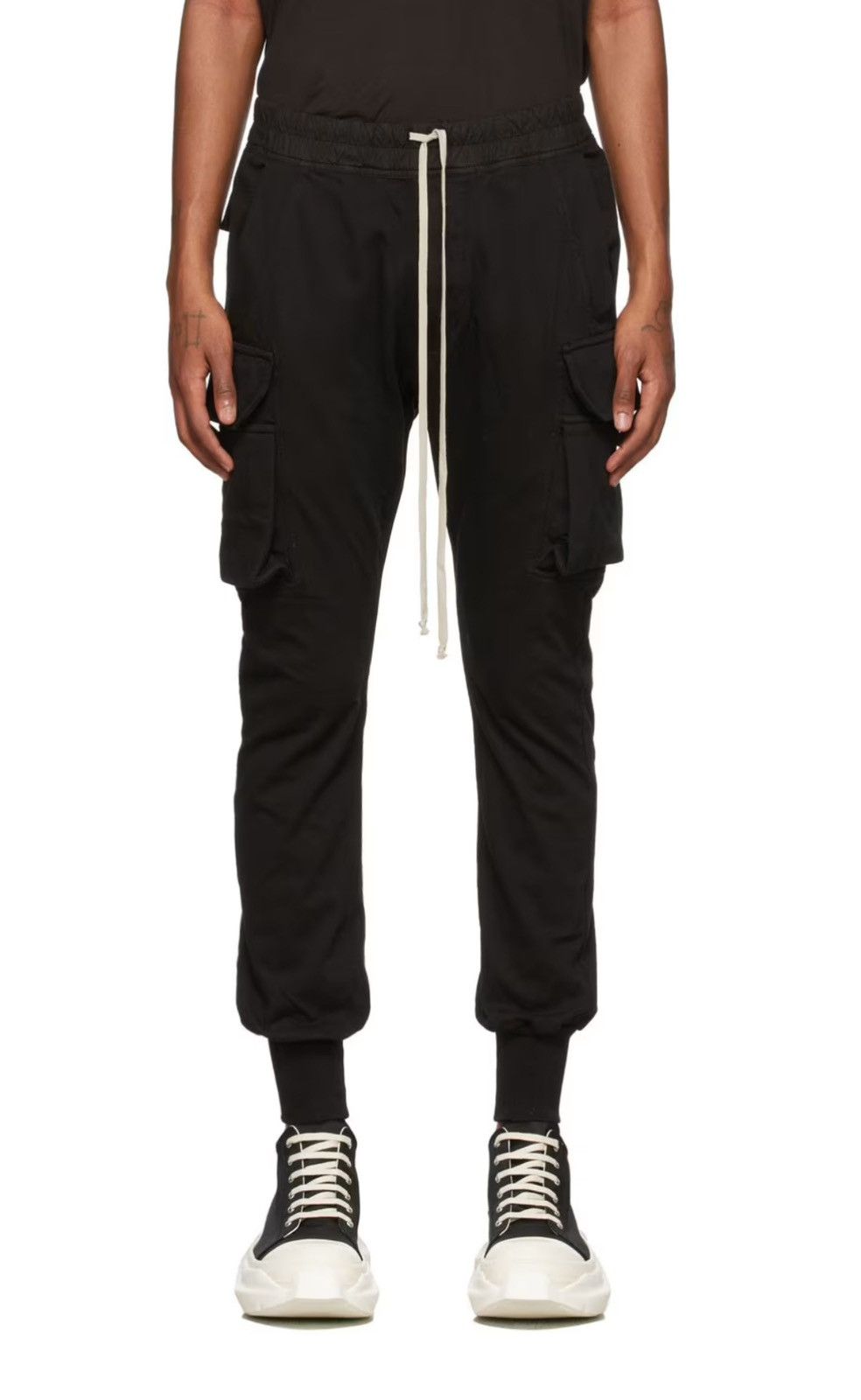 Rick Owens Drkshdw Rick Owens Drkshdw Mastodon Jersey cargo pants Size US 31 - 1 Thumbnail