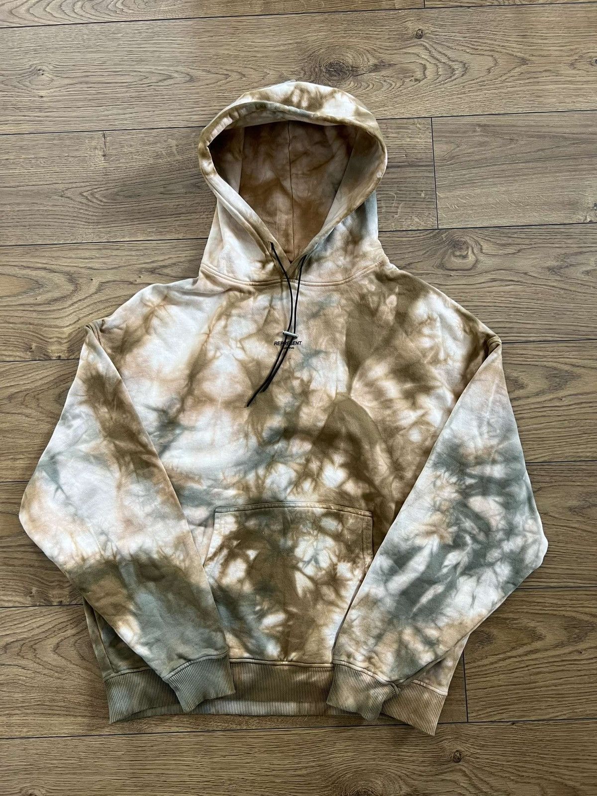 Represent Clo. Represent hoodie ‚Duck Egg’ Tie-Dyed men Size US L / EU 52-54 / 3 - 1 Thumbnail