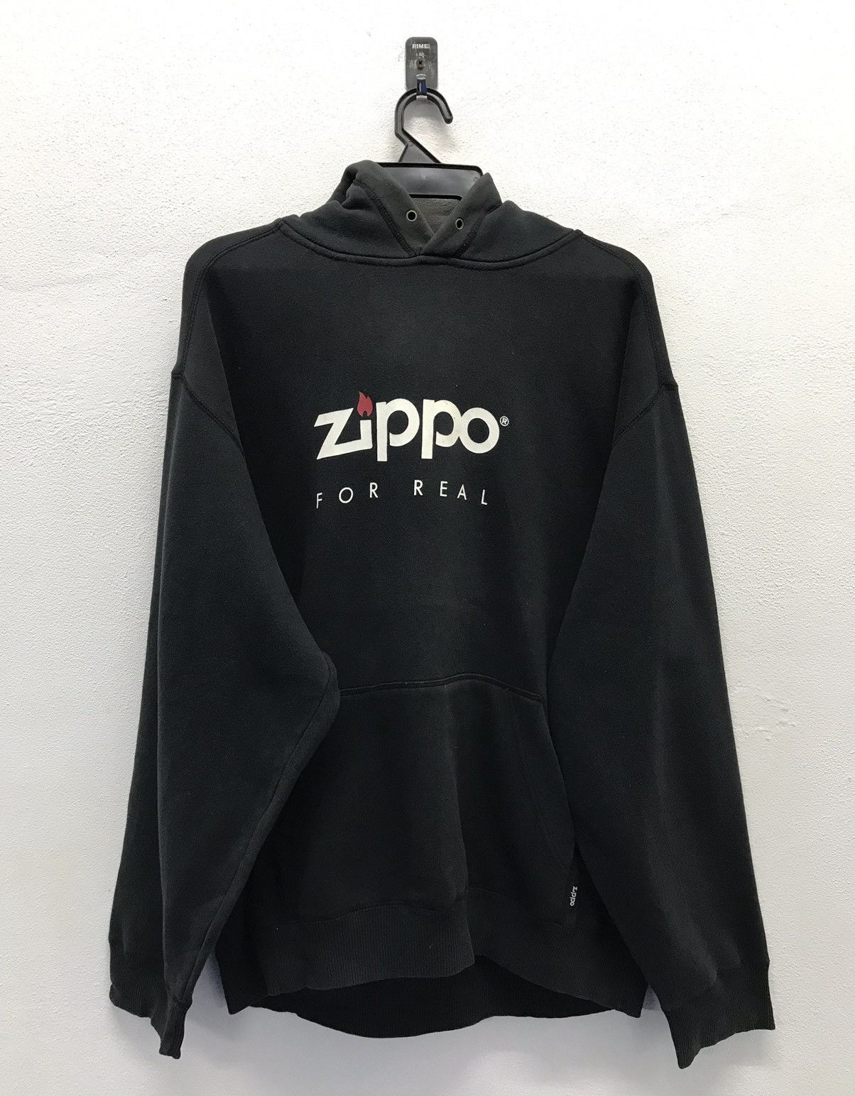 Vintage Vintage Zippo For Real Hoodie Size US XXL / EU 58 / 5 - 1 Thumbnail