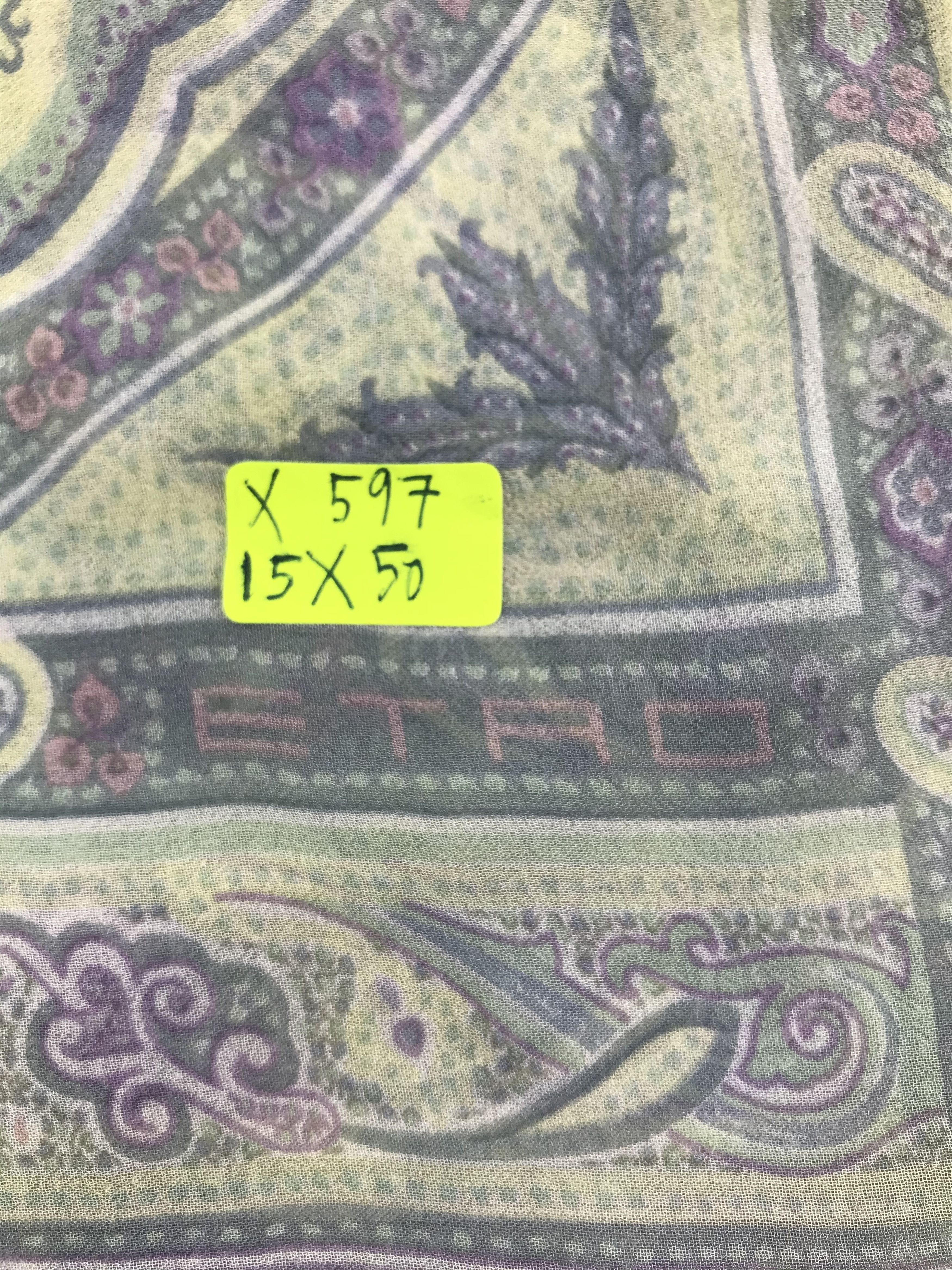 Etro Vintage Etro Silk Scarf Size ONE SIZE - 5 Thumbnail