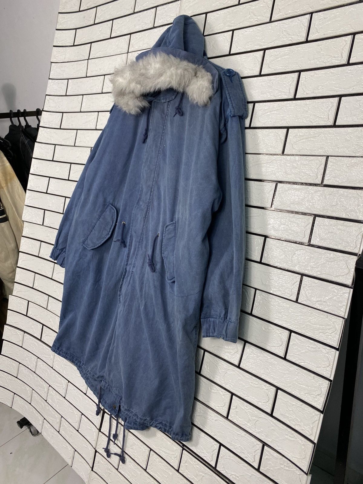 Japanese Brand Vintage Parka Jacket Military Faux Fur Hoodie Blanket Size US M / EU 48-50 / 2 - 3 Thumbnail