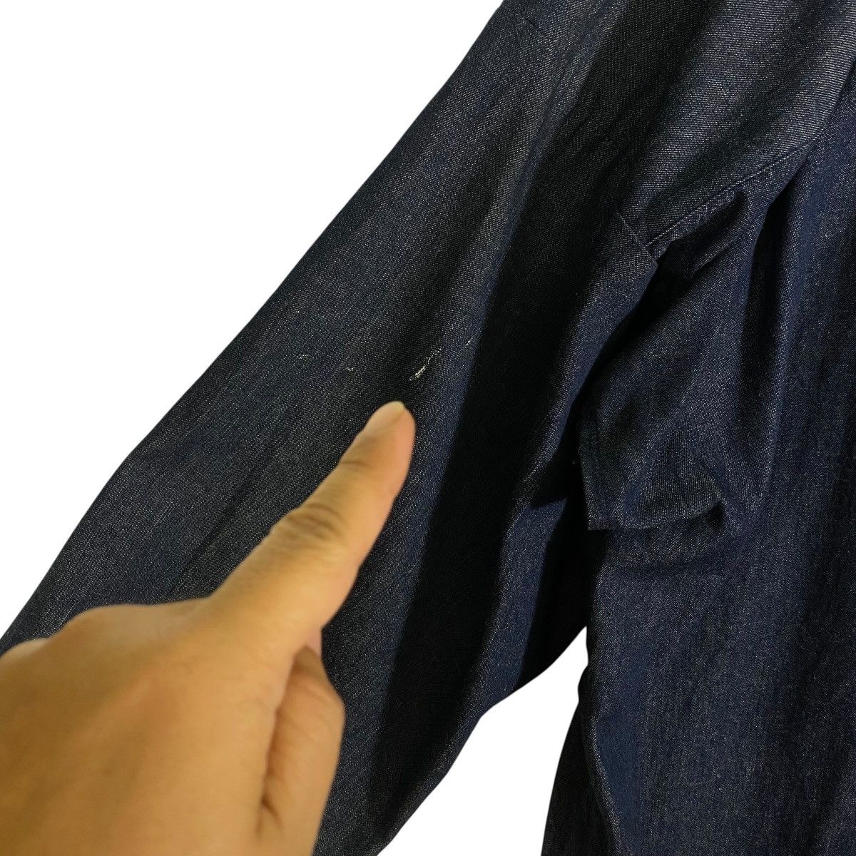 Japanese Brand Vintage Japanese Brand Kimono Denim L Size indigo Colour Size US L / EU 52-54 / 3 - 9 Thumbnail
