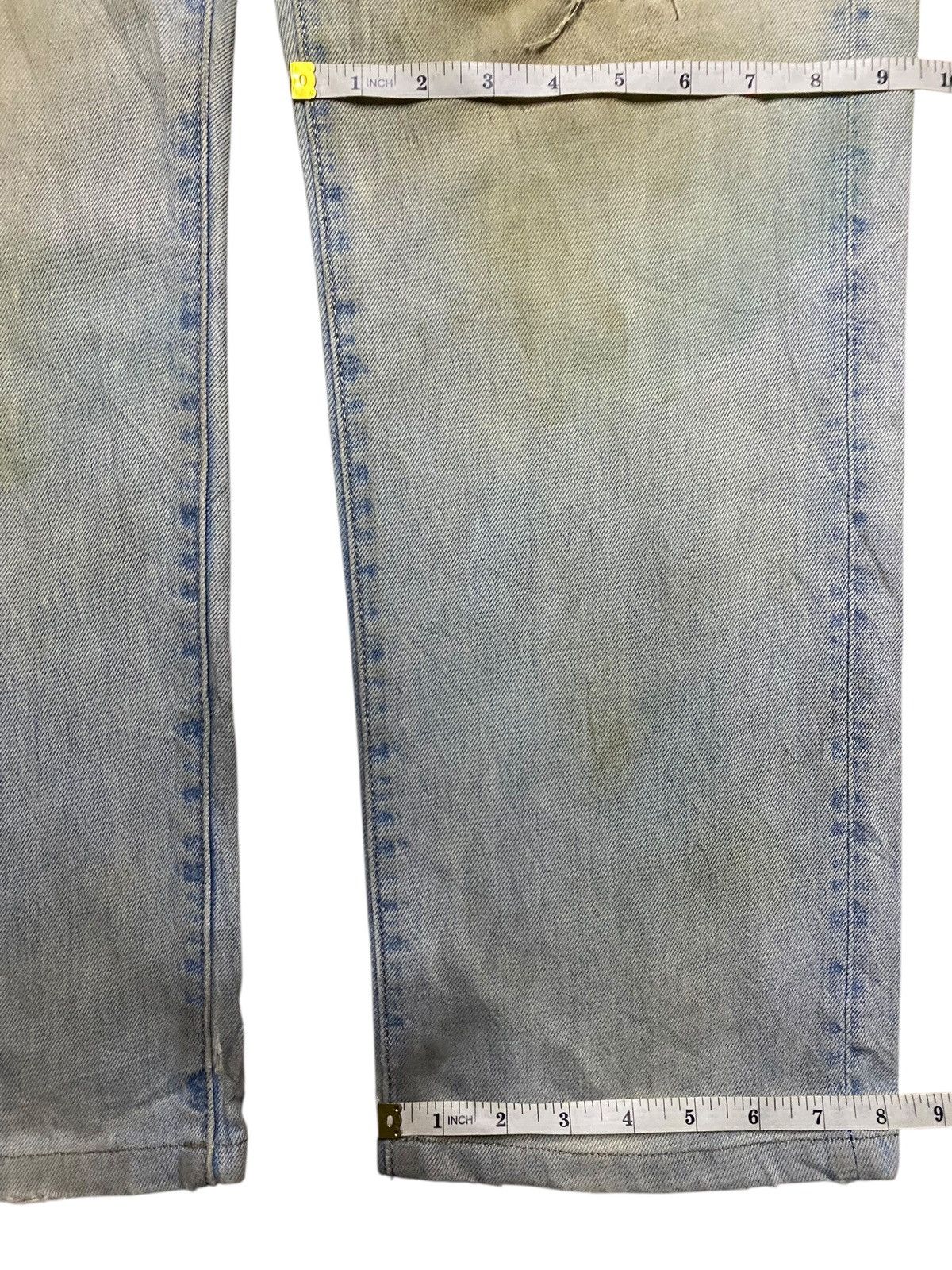 Japanese Brand Vintage Japanese Brand Uniqlo Crazy Mud Wash Distressed Jean Size US 36 / EU 52 - 16 Thumbnail