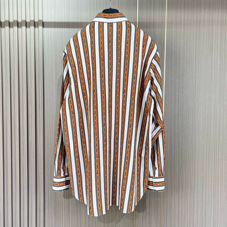Louis Vuitton Louis Vuitton Chain Print Long Sleeve Shirt-2506 Size US S / EU 44-46 / 1 - 2 Thumbnail