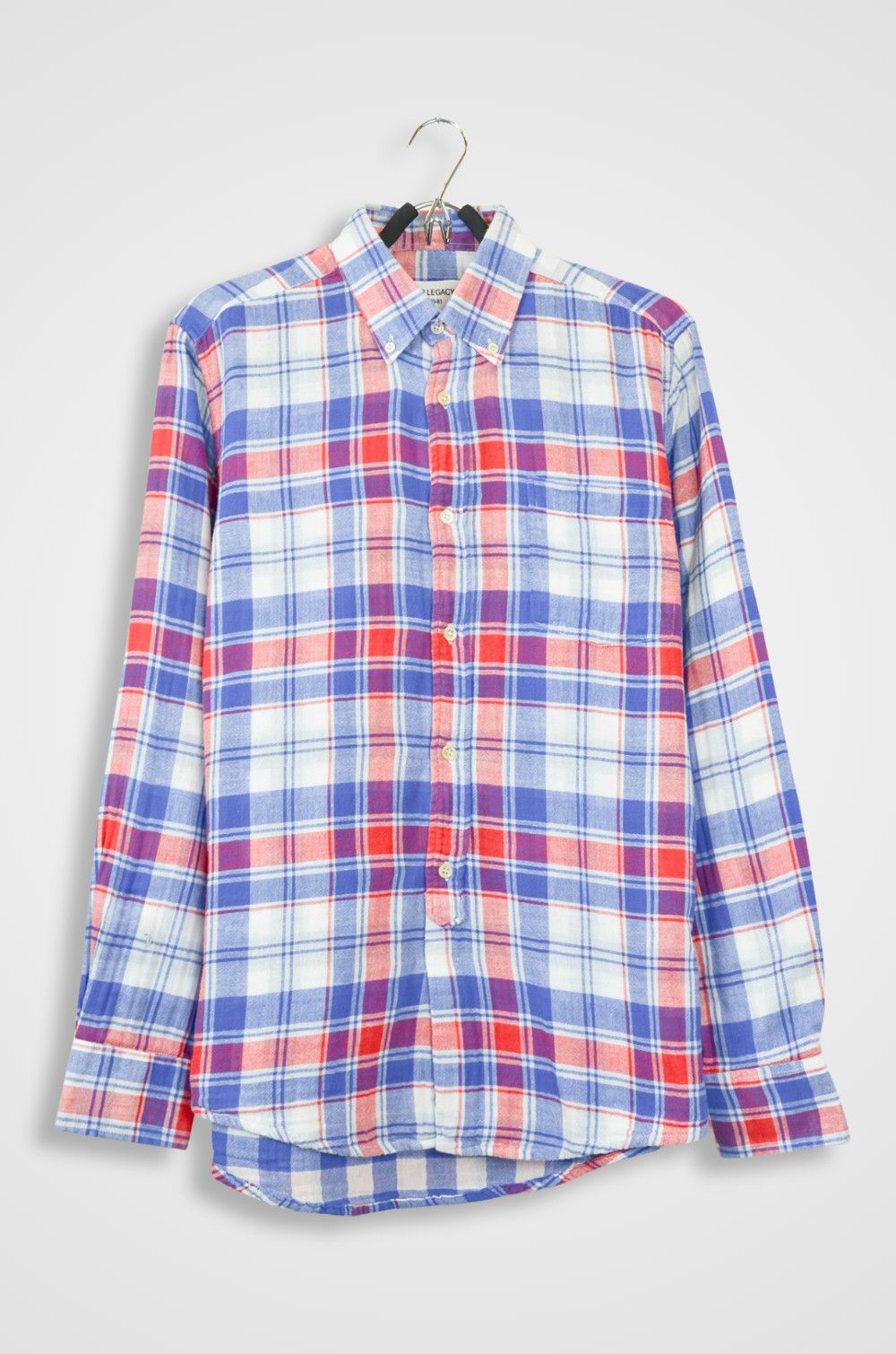 Our Legacy 1980-81 Madras Plaid Shirt – Size M (Portugal)