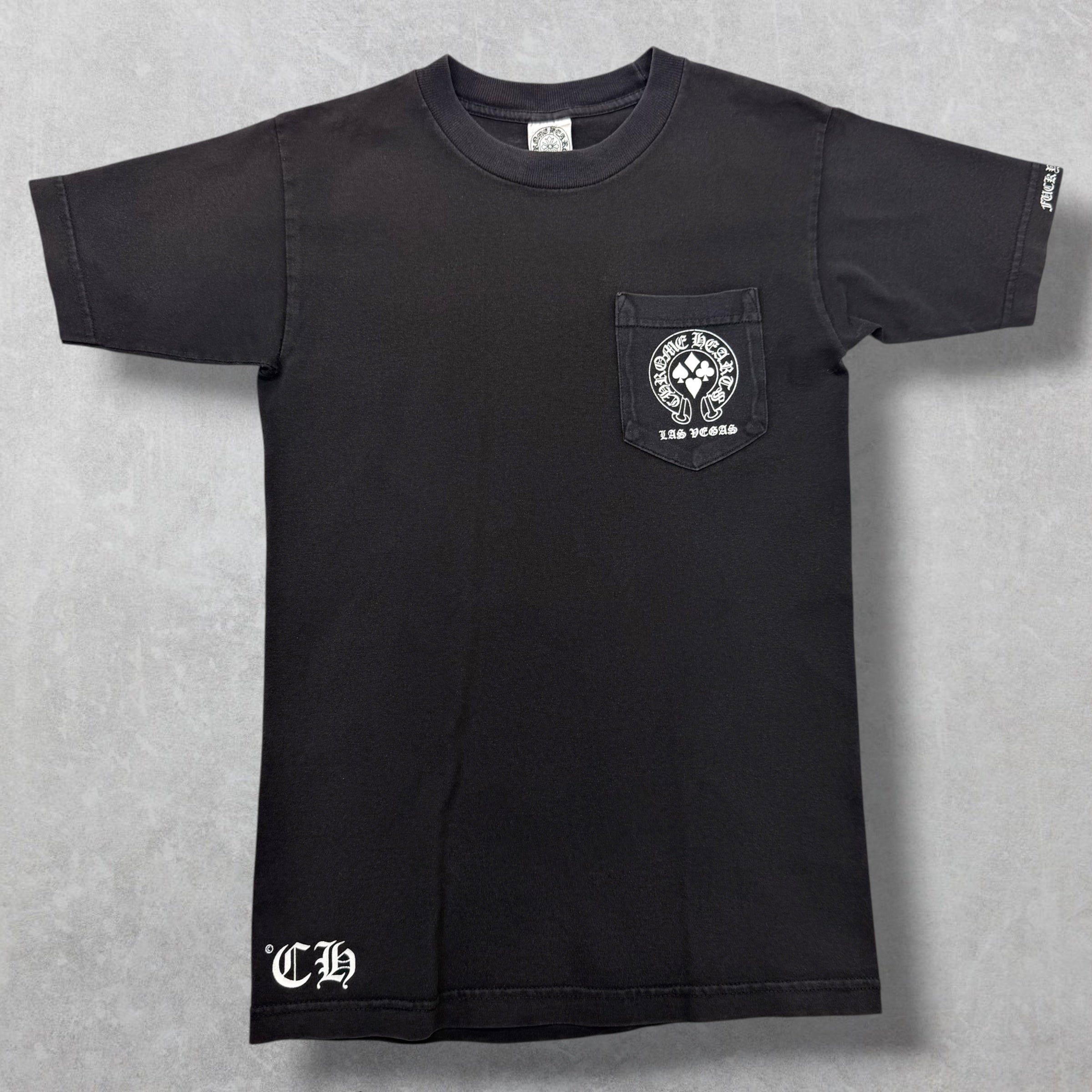 Chrome Hearts Vintage Chrome Hearts Black Welcome to Vegas Tee S Size US S / EU 44-46 / 1 - 1 Thumbnail