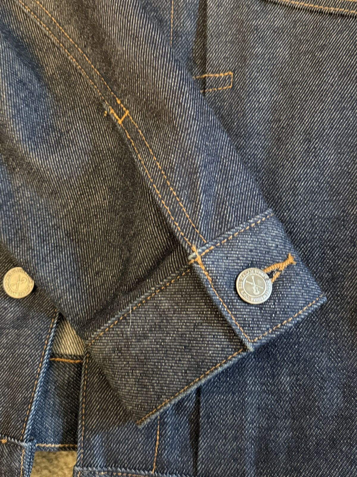 A.P.C. Raw Denim Jean Jacket Size US L / EU 52-54 / 3 - 8 Thumbnail