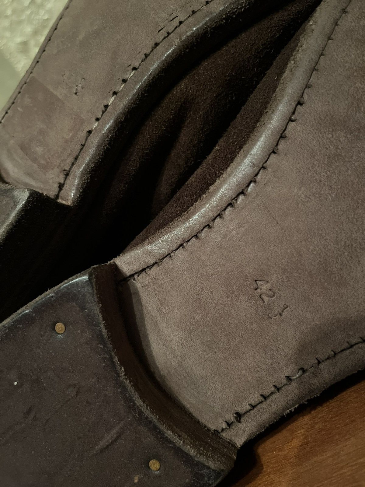 Guidi New GUIDI leather horse reverse CV85T Sz 42,5 Size US 9.5 / EU 42-43 - 7 Thumbnail