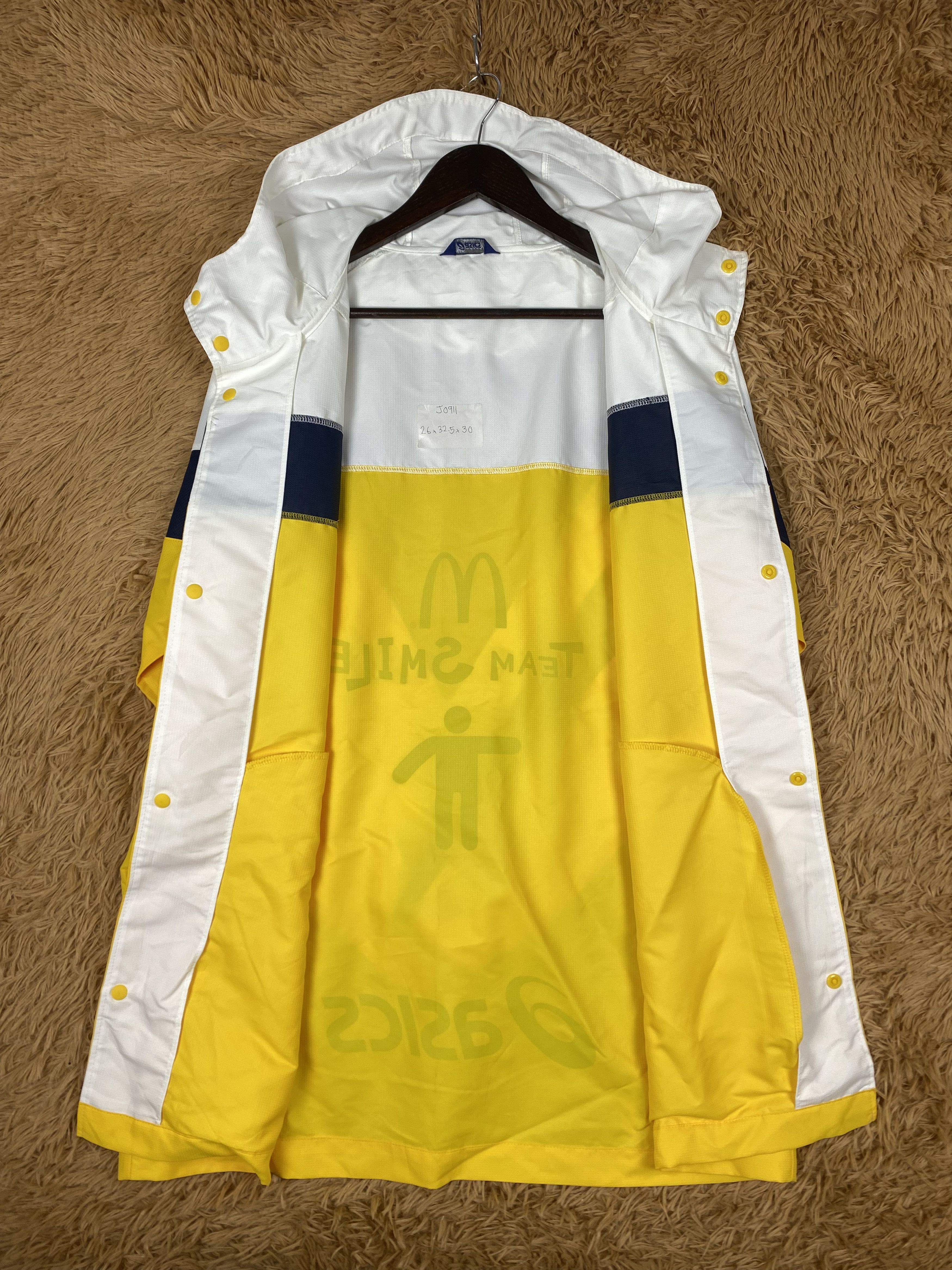 Asics Vintage Asics x MC Donald Button Up Jacket DJ0911 Size US L / EU 52-54 / 3 - 6 Thumbnail