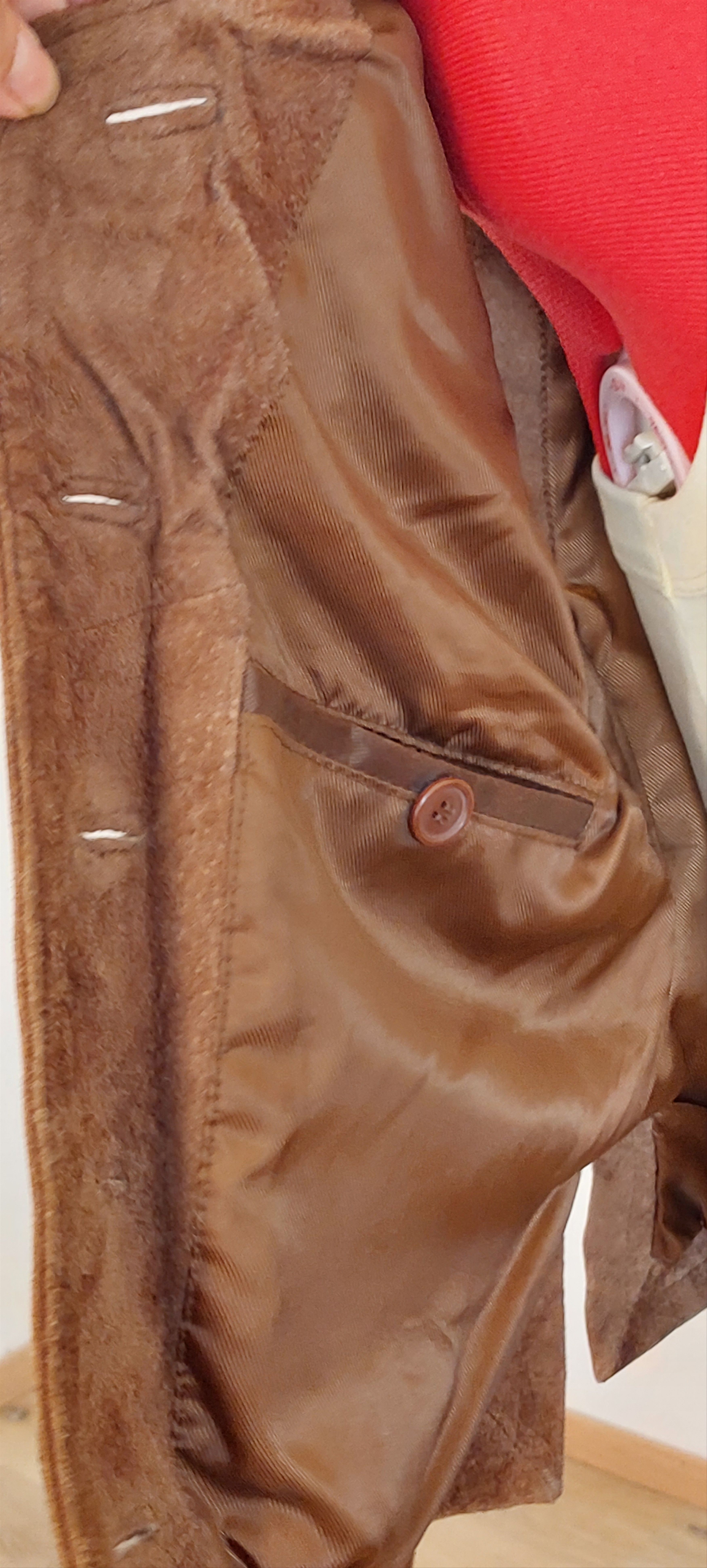 Vintage 90s Suede Trachten Vest – Vintage German Western Style Size S / US 4 / IT 40 - 5 Thumbnail